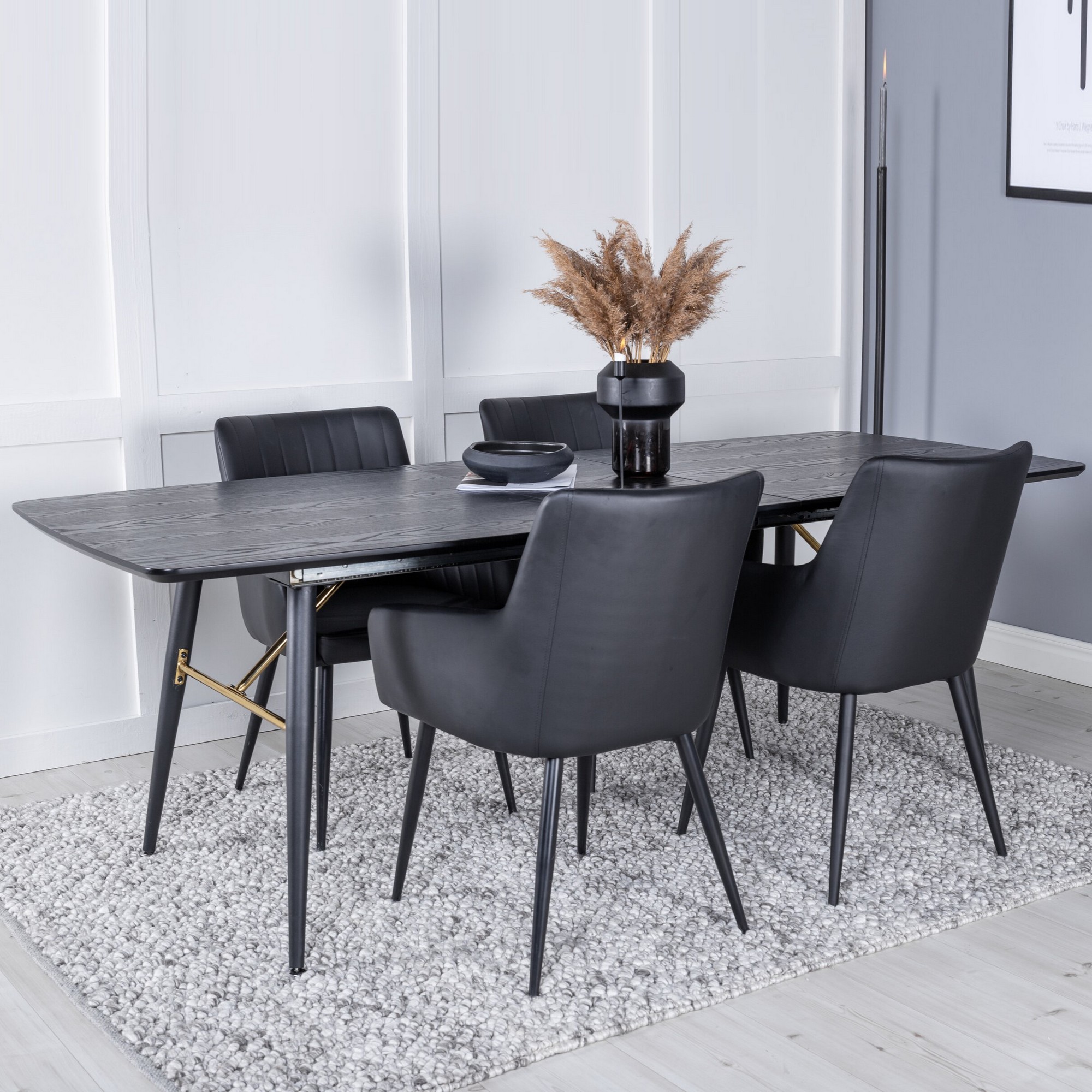 Matgrupp Venture Home Gold med 4st Comfort Stolar