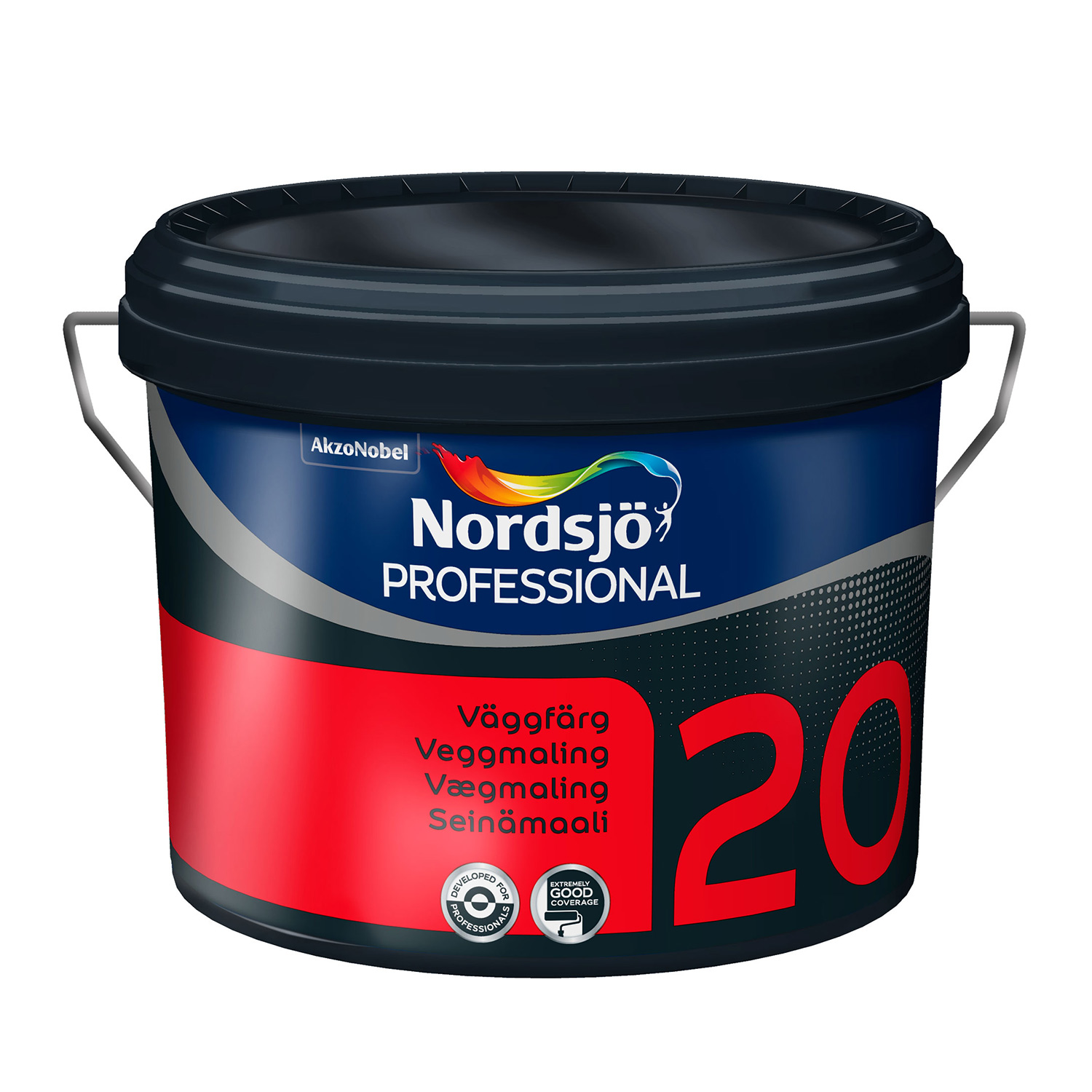 Väggfärg Nordsjö Professional 20 Vit