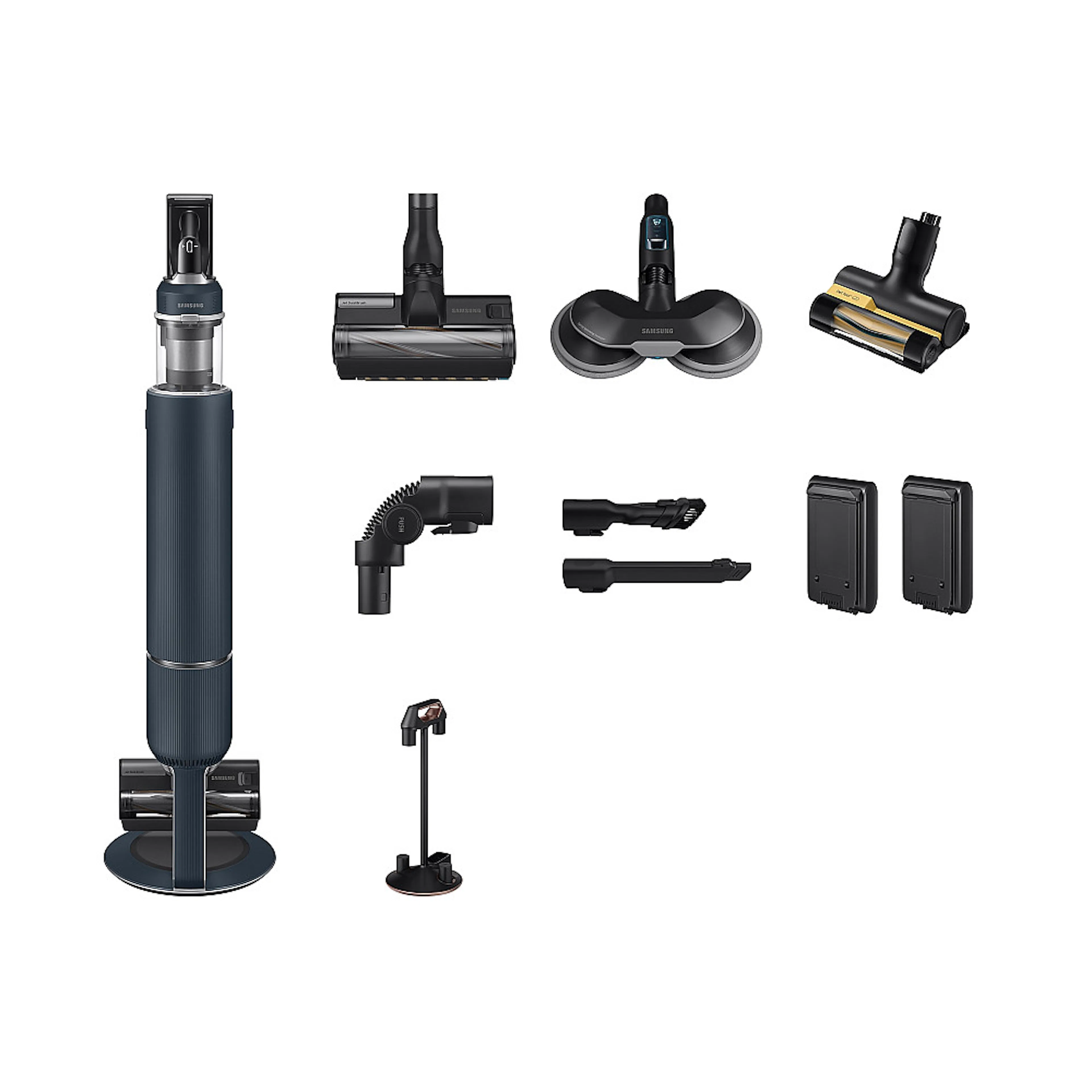 Skaftdammsugare Samsung VS20B95973B/WA Bespoke Jet Plus Pro Extra Blå med All-in-One Clean Station