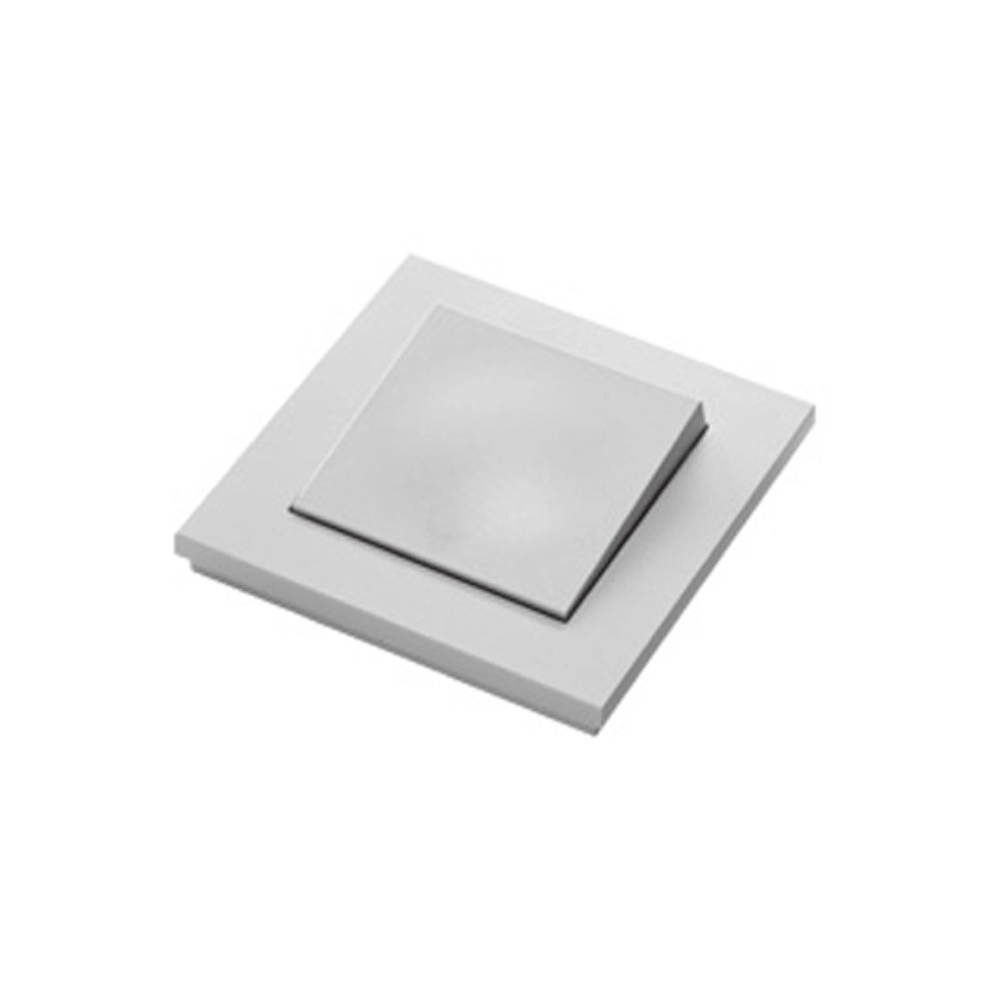 Strömbrytare Elko Plus Trapp/1-Pol Aluminium