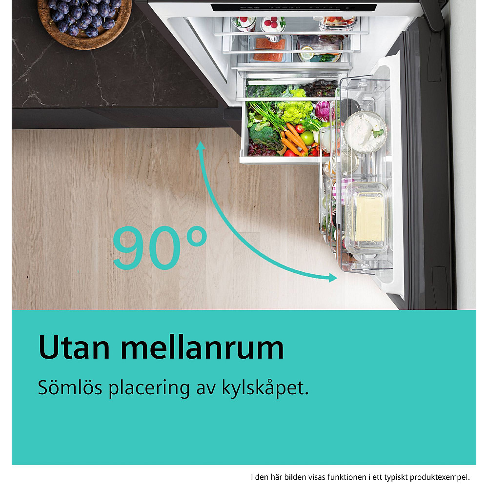 Kyl över frys Siemens KG49N4XAF