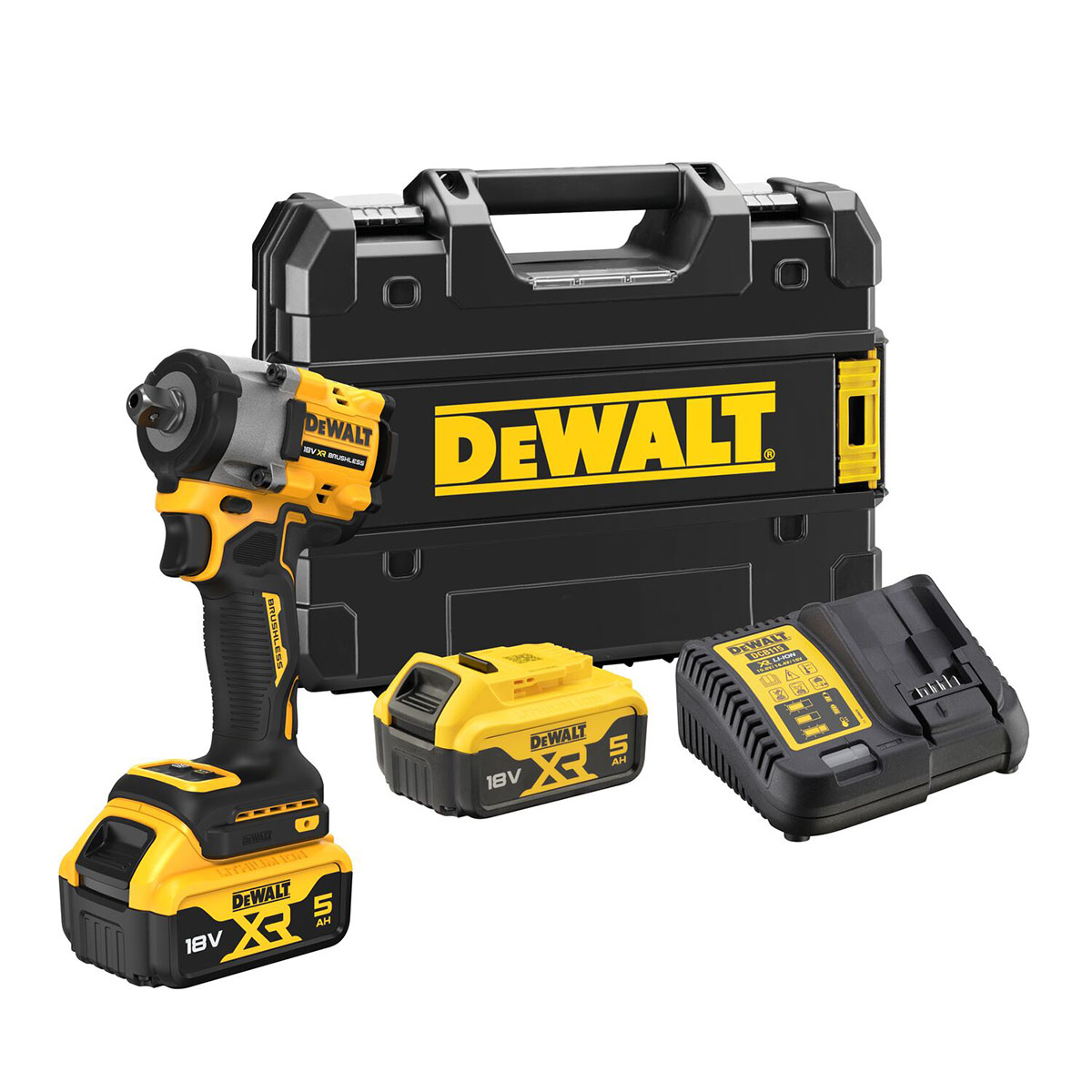 Mutterdragare Dewalt DCF922P2T 18V med Batteri och Laddare