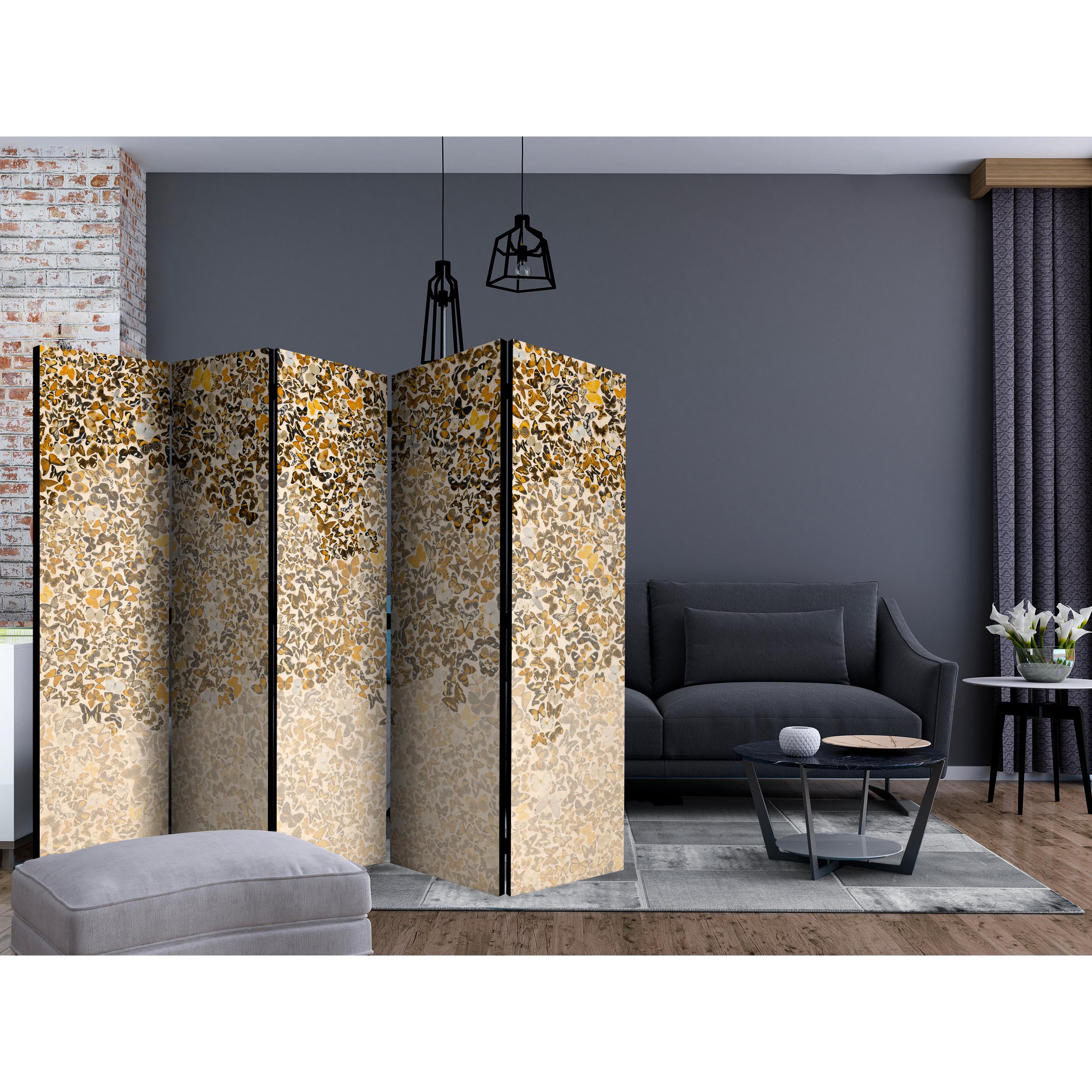 Rumsavdelare Skärmvägg Arkiio Art and Butterflies II 225x172 cm
