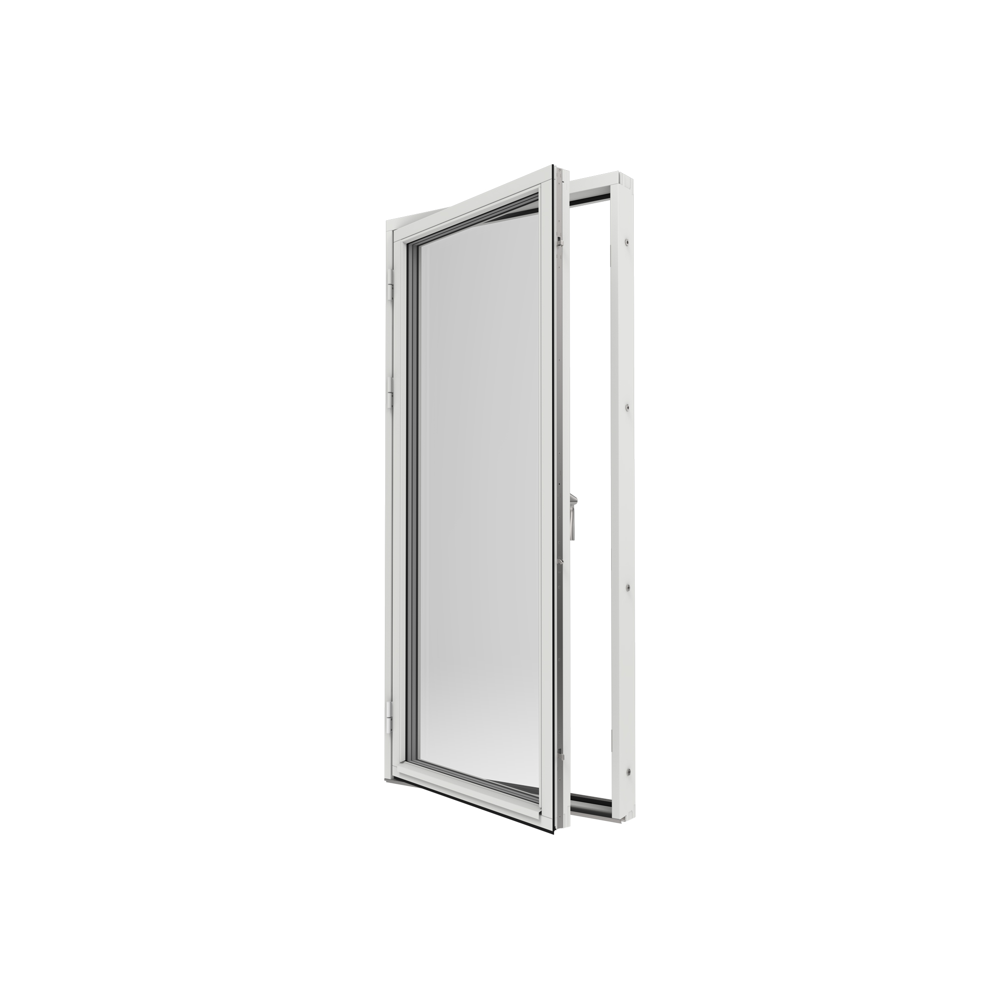 Elit Fönsterdörr EDK 10x210-21 Vit 3-Glas Trä Original Trä BxH: 100x210/210 cm