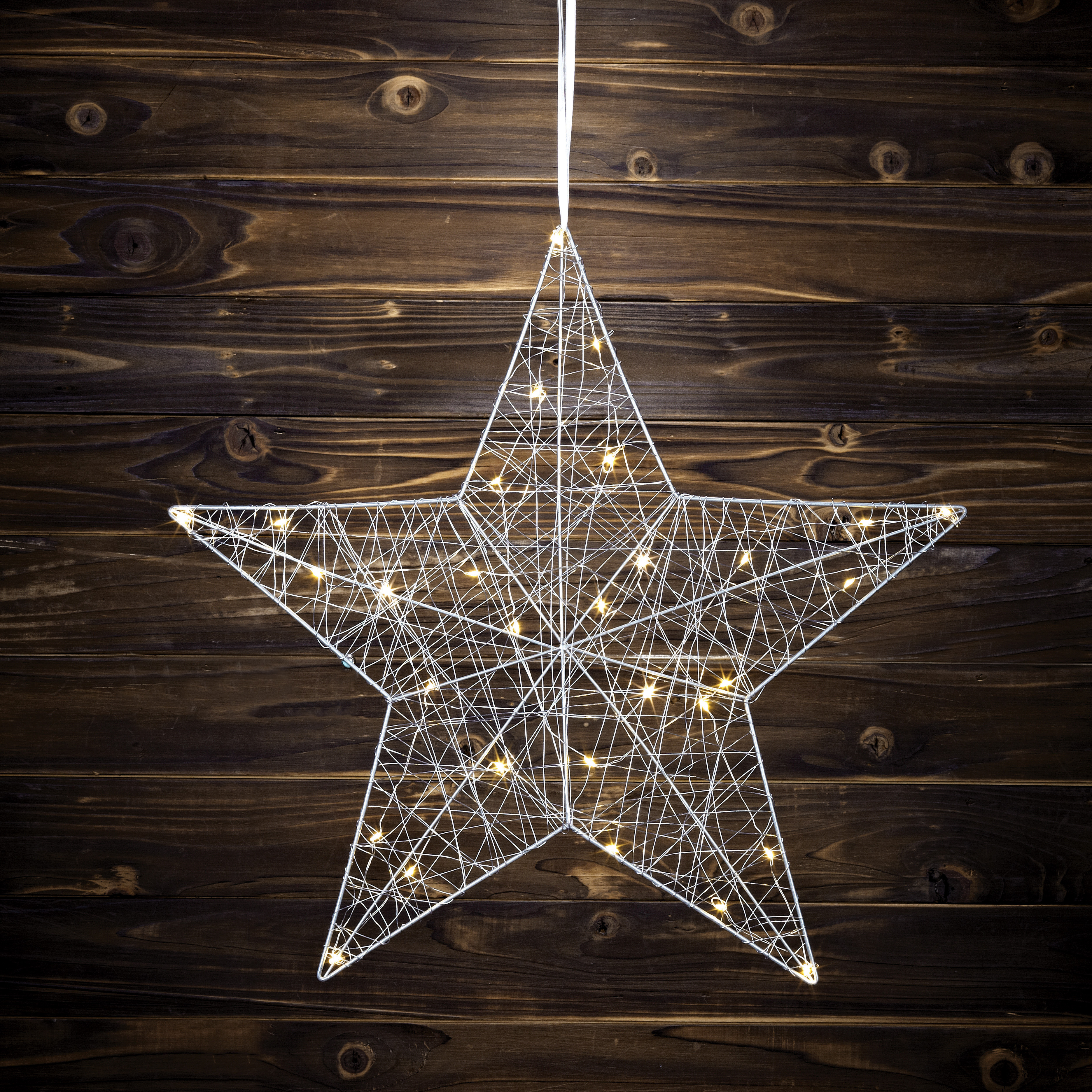 Adventsstjärna Markslöjd Artur Hängande