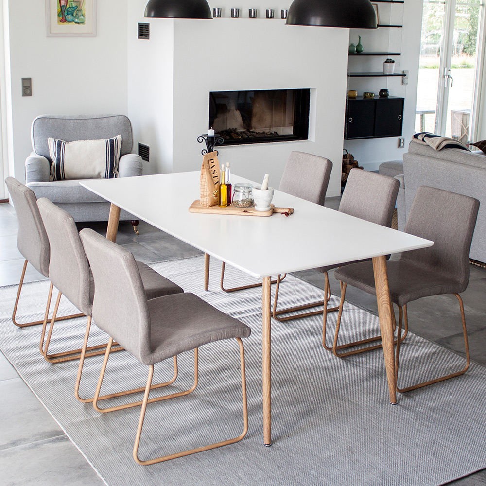 Matgrupp Venture Home Pontus Milla med 6 Stolar