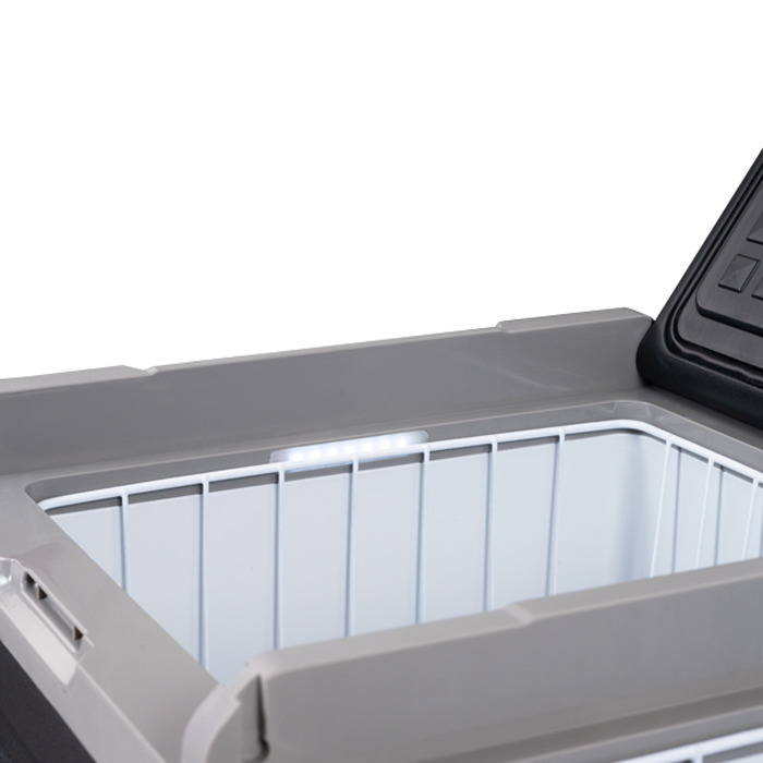 Kyl/frysbox 1852 95 L med kompressor, 2-delad kyl/frys 12/24/230 V