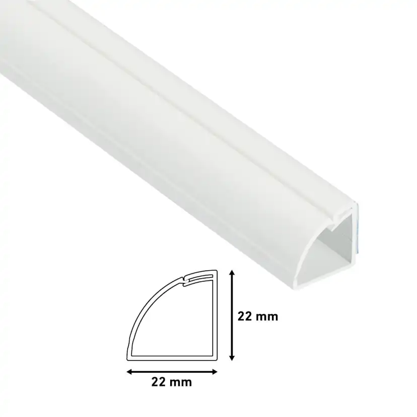 Kabelkanal Kit D-Line 22x22mm 3x Kabelkanal/Tillbehör 1.0m