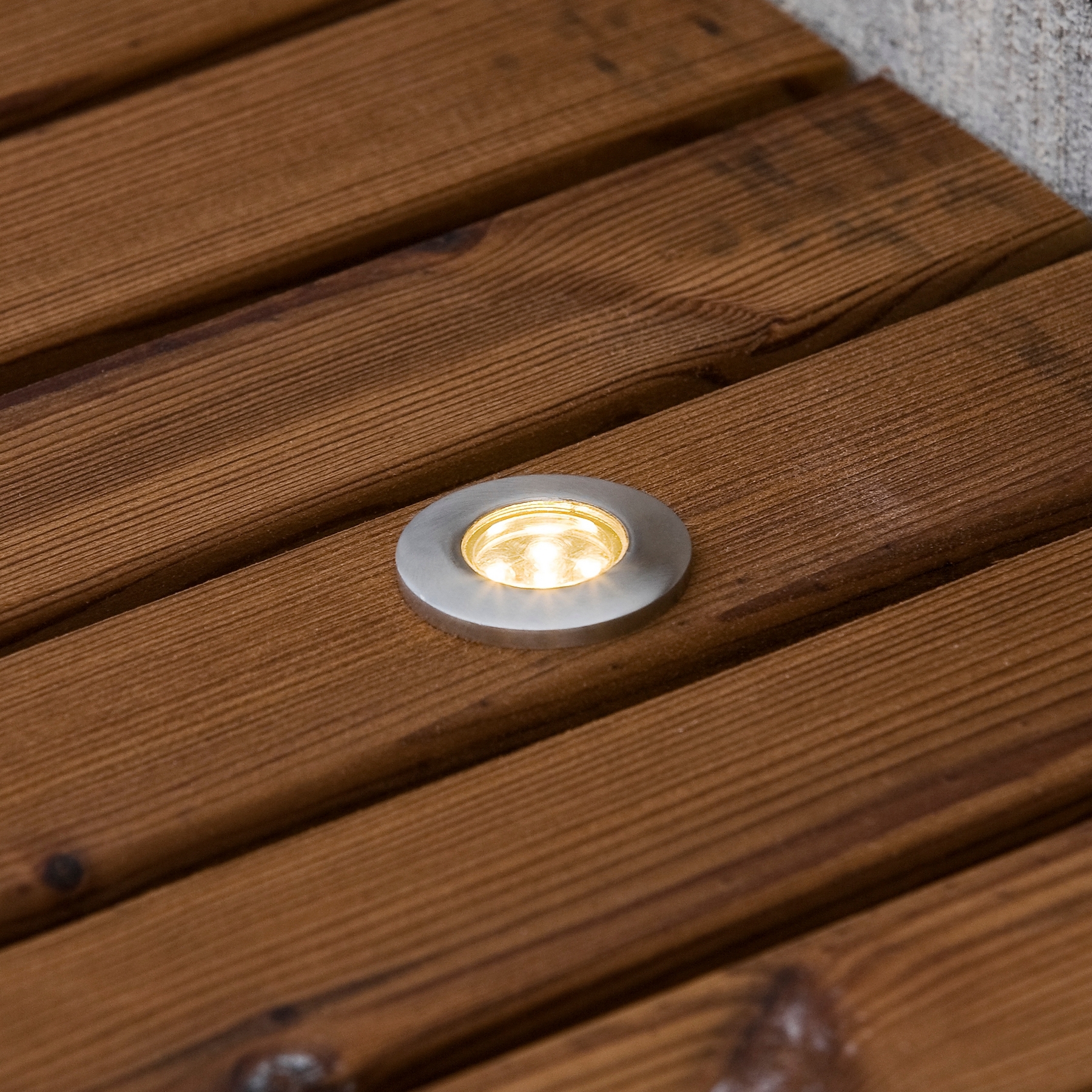Markspot Gnosjö Konstsmide Mini LED 6 st Plan Topp 12V med Transformator