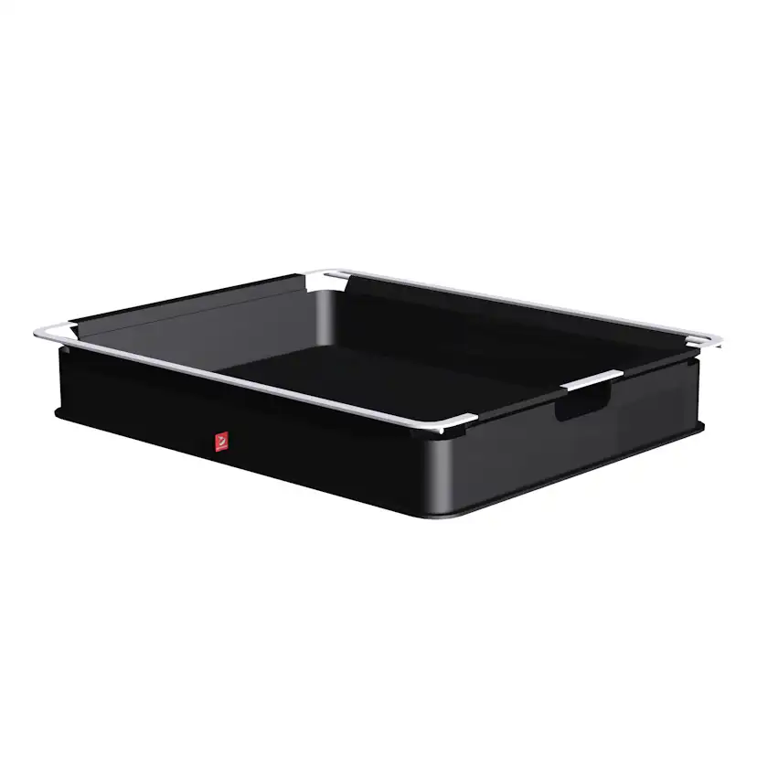 Tygback Lundbergs Wide Svart 427 mm
