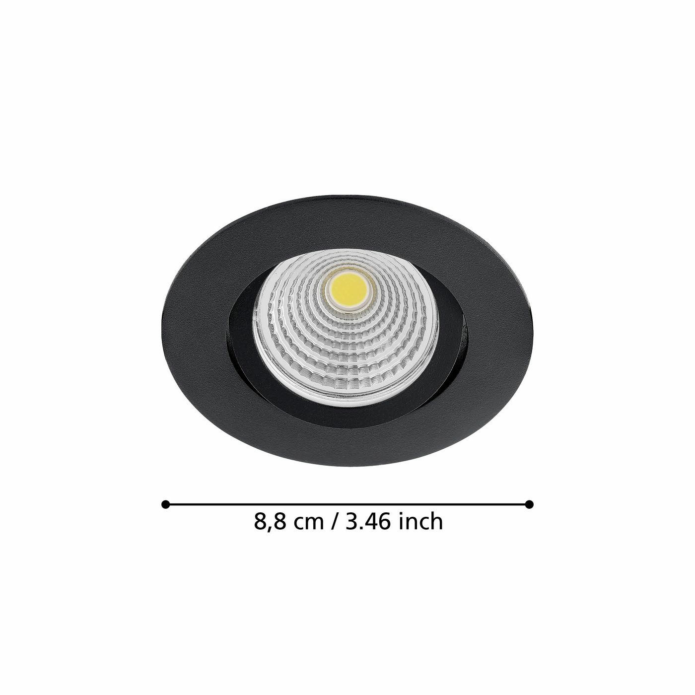 Infälld Lampa Eglo Saliceto Ø88 mm 2700K