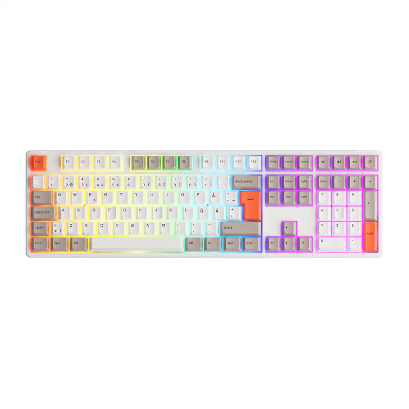 Gamingtangentbord Akkogear 5108B Plus Steam Engine