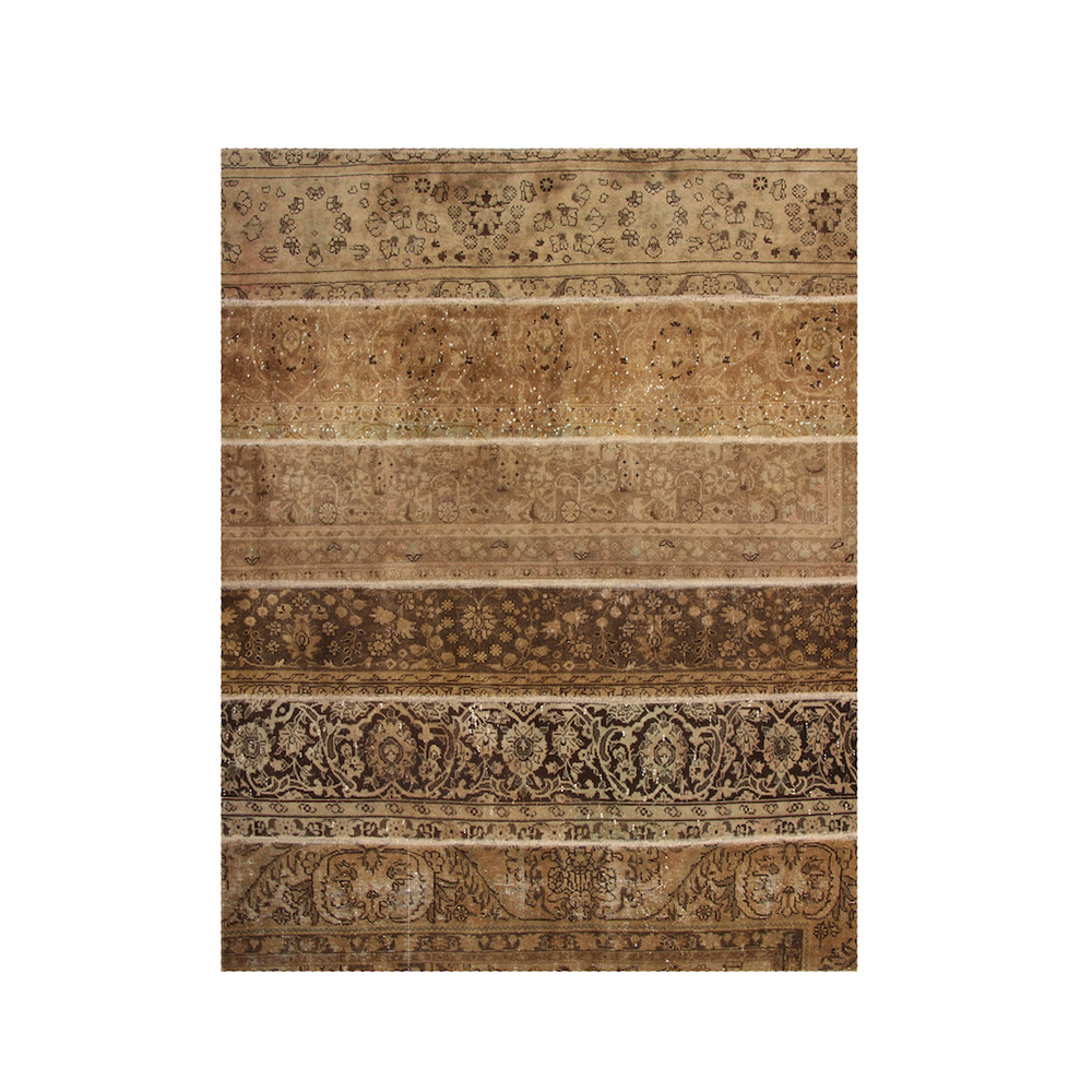 Persisk Patchworkmatta D-sign Handknuten 750856