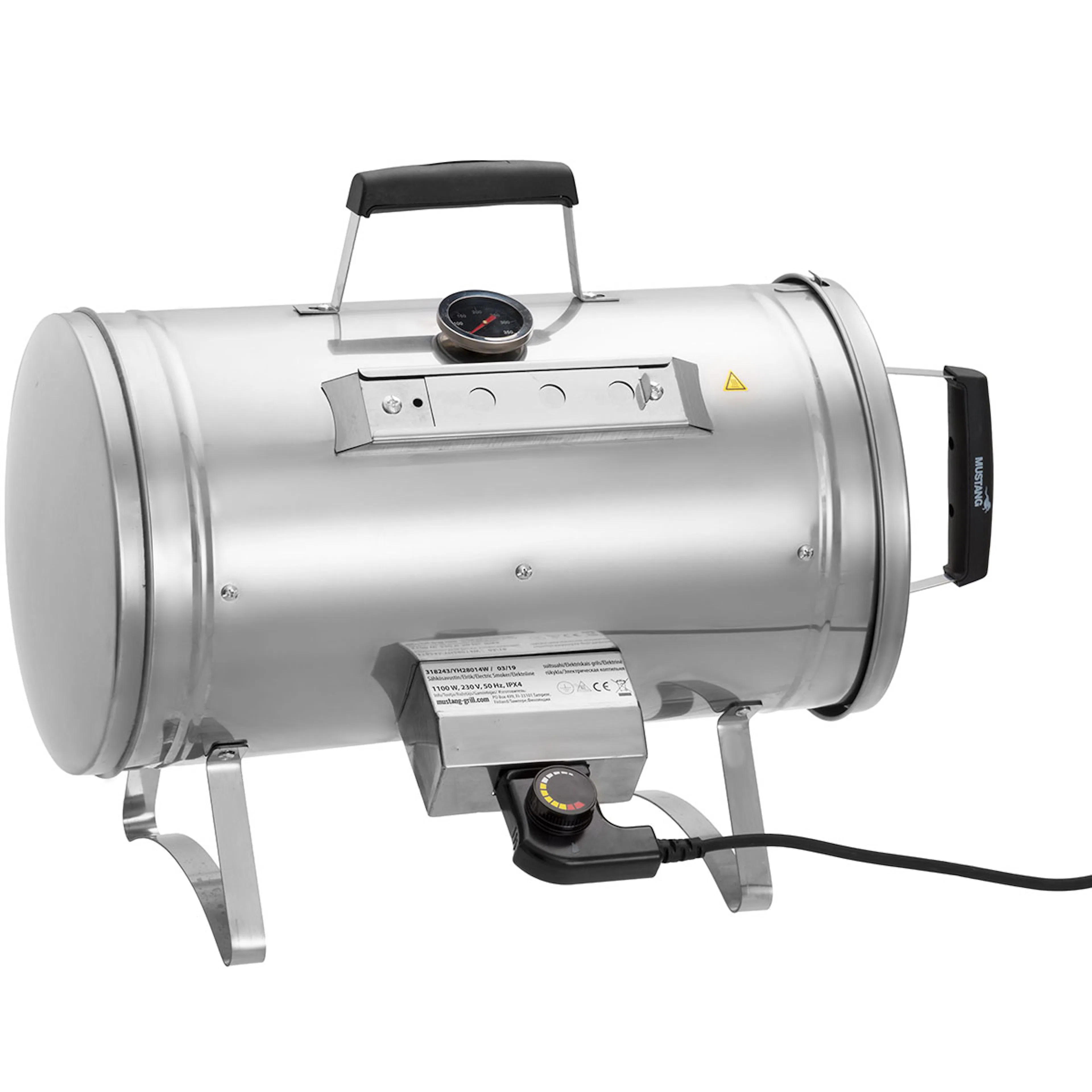 Elrök Mustang Electric smoker 1100 W med Termostat