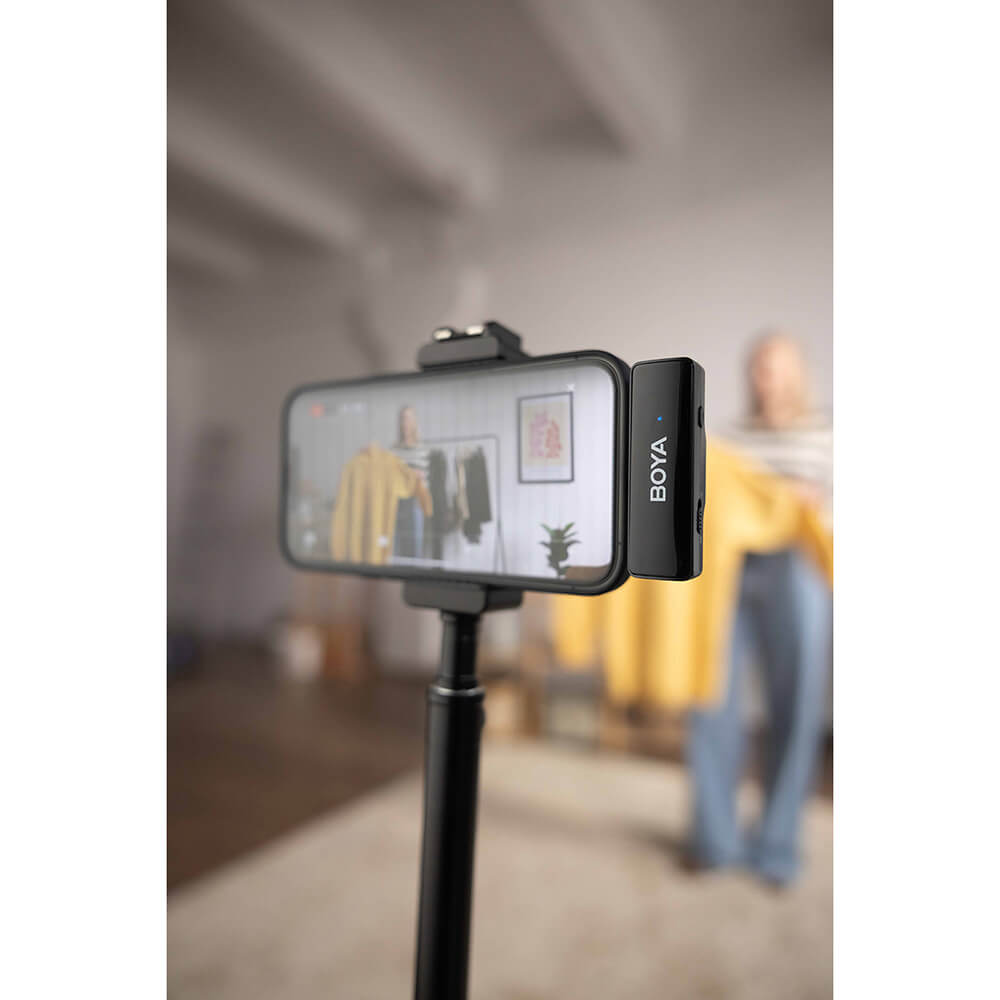 Mikrofonsystem BOYA Trådlöst Boyalink X2, 3.5mm, Lightning & USB-C