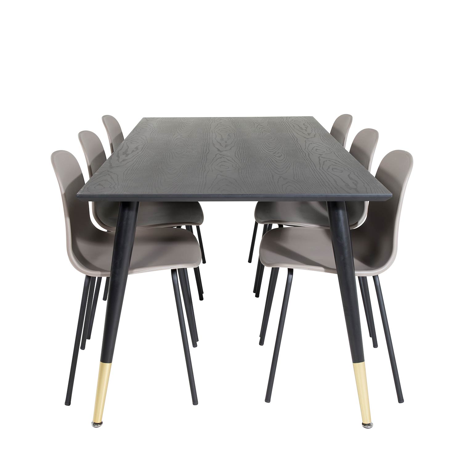 Matgrupp Venture Home Dipp med 6 Arctic Stolar