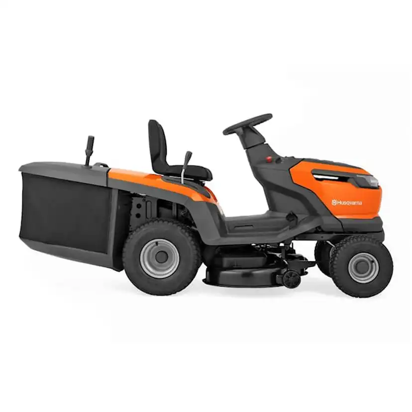 Trädgårdstraktor Husqvarna TC 100i Batteridriven med Uppsamlare