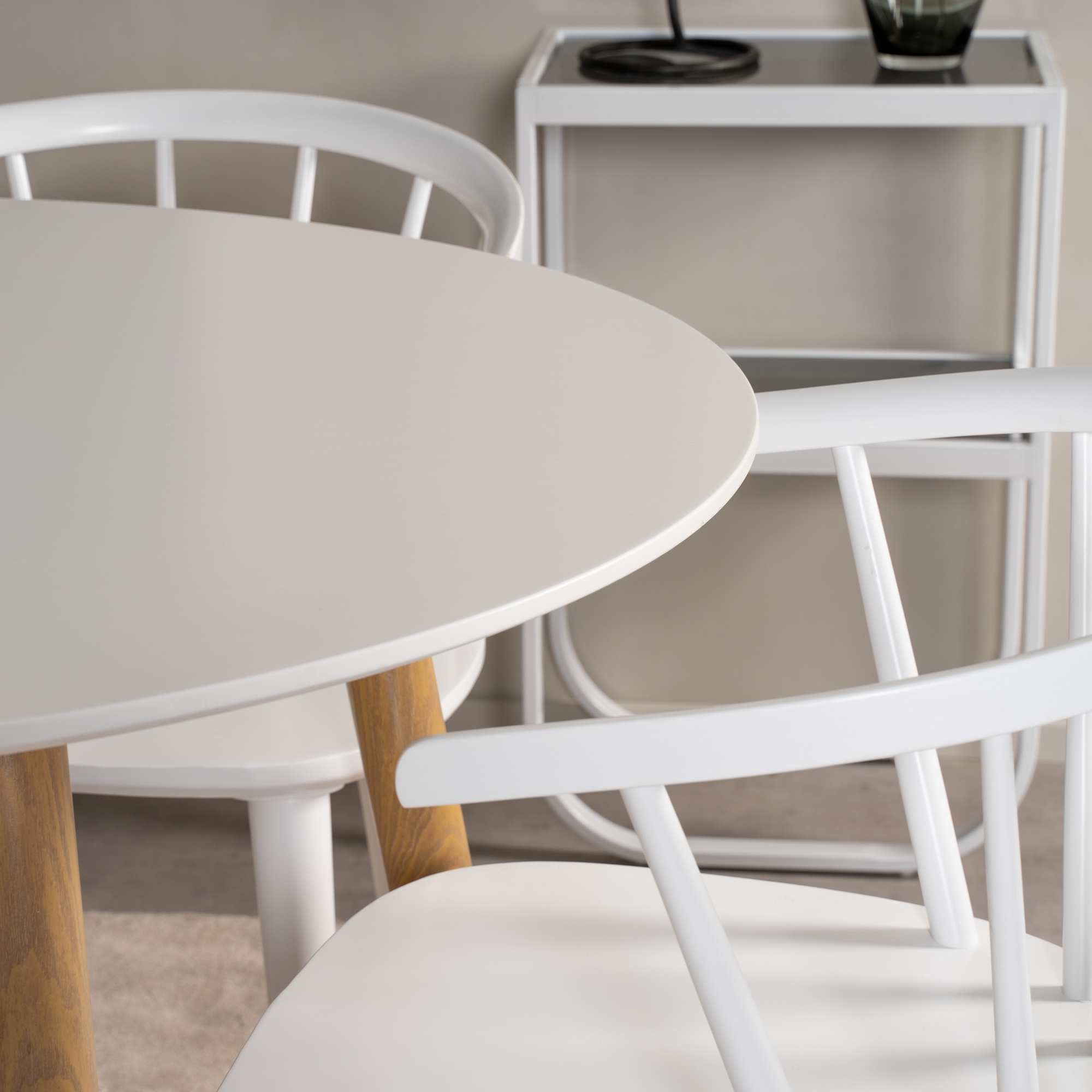 Matgrupp Venture Home Plake med 4 Brum Stolar