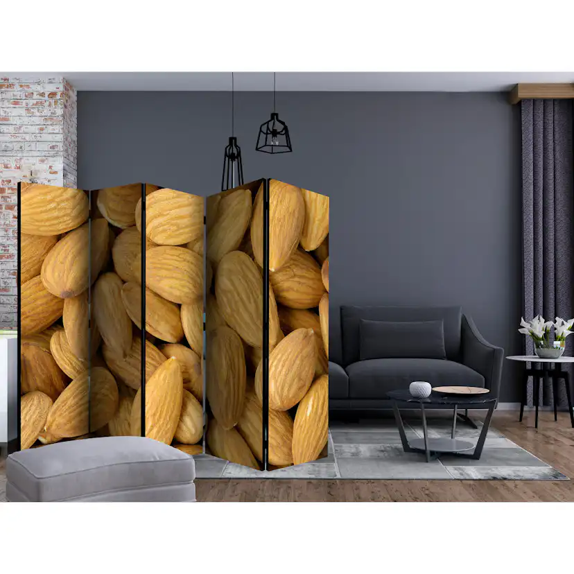 Rumsavdelare Skärmvägg Arkiio Tasty Almonds II 225x172 cm