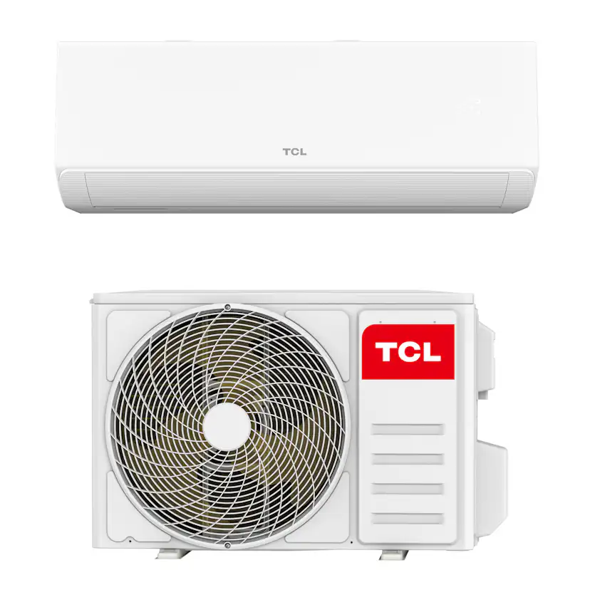Luftvärmepump TCL BreezeIN P4S3 S09P4S3 Värme 4kW A++ Integrerad AI- och WiFi-styrning