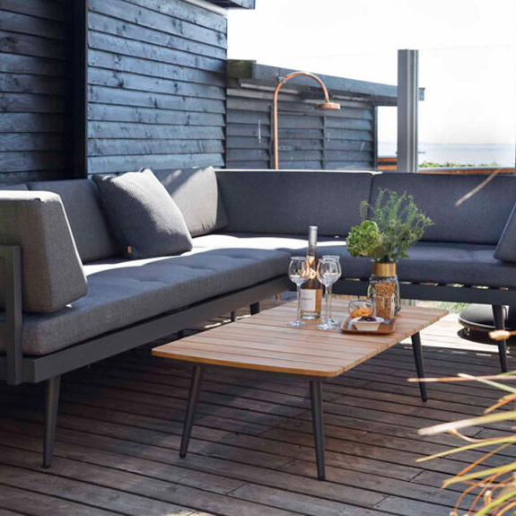 Loungebord Cinas Rio 120x60 cm