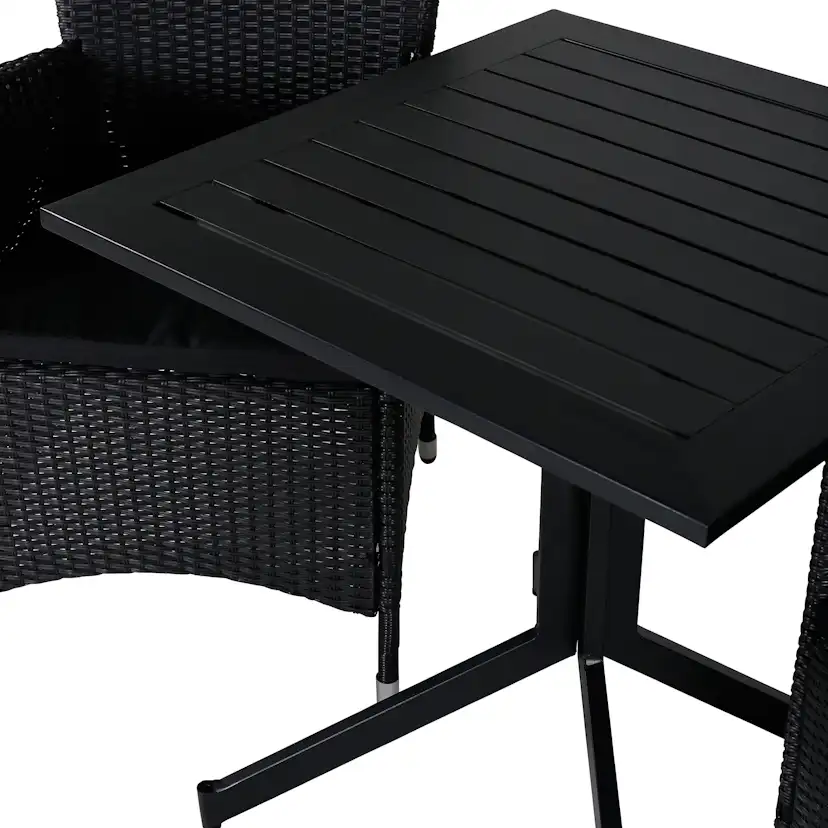 Cafégrupp Venture Home Wella med 2 Kew Matstolar