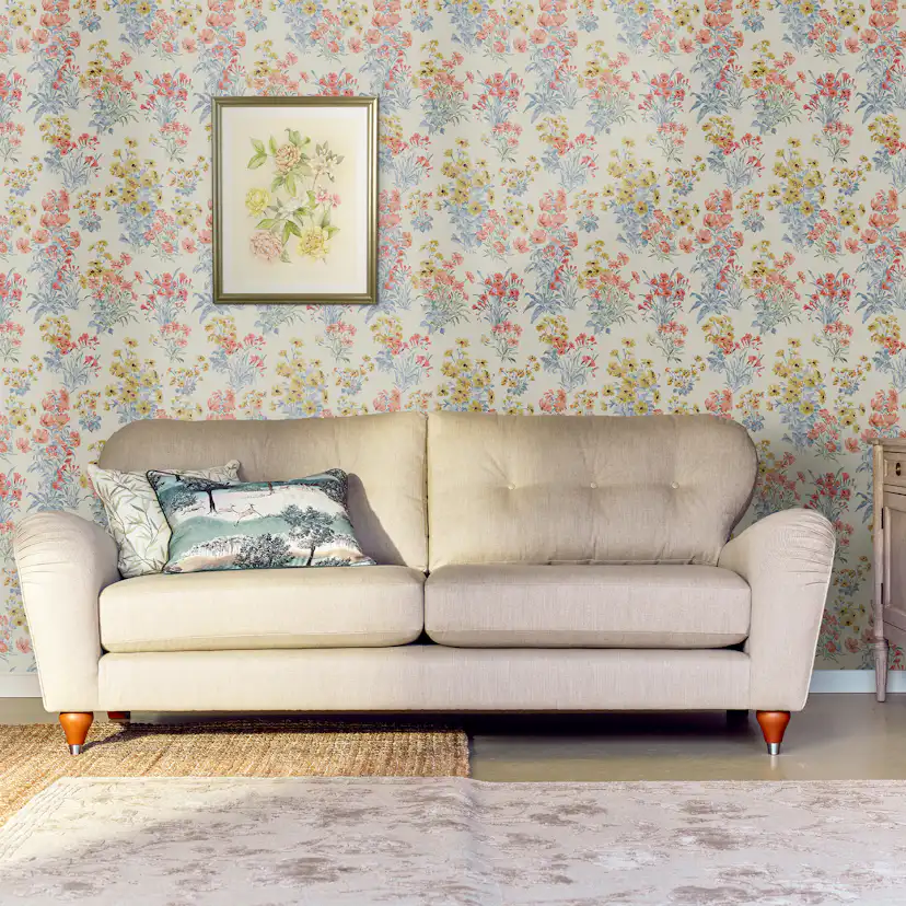 Tapet Laura Ashley Megan Ochre Gul 122742