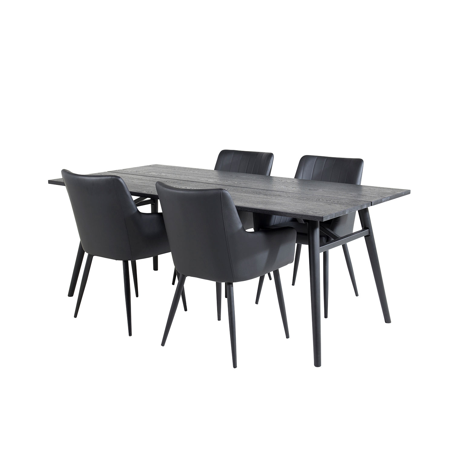 Matgrupp Venture Home Sleek med 4 Comfort stolar