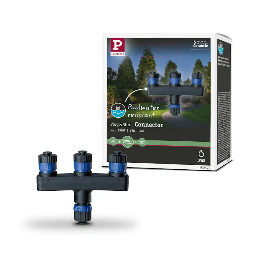 Tillbehör Paulmann Plug & Shine Fördelare 3 utgångar IP68