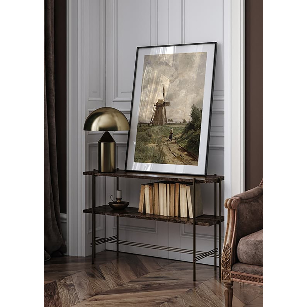 Poster Gallerix Windmühle Bei Ahrenshoop By Carl Malchin