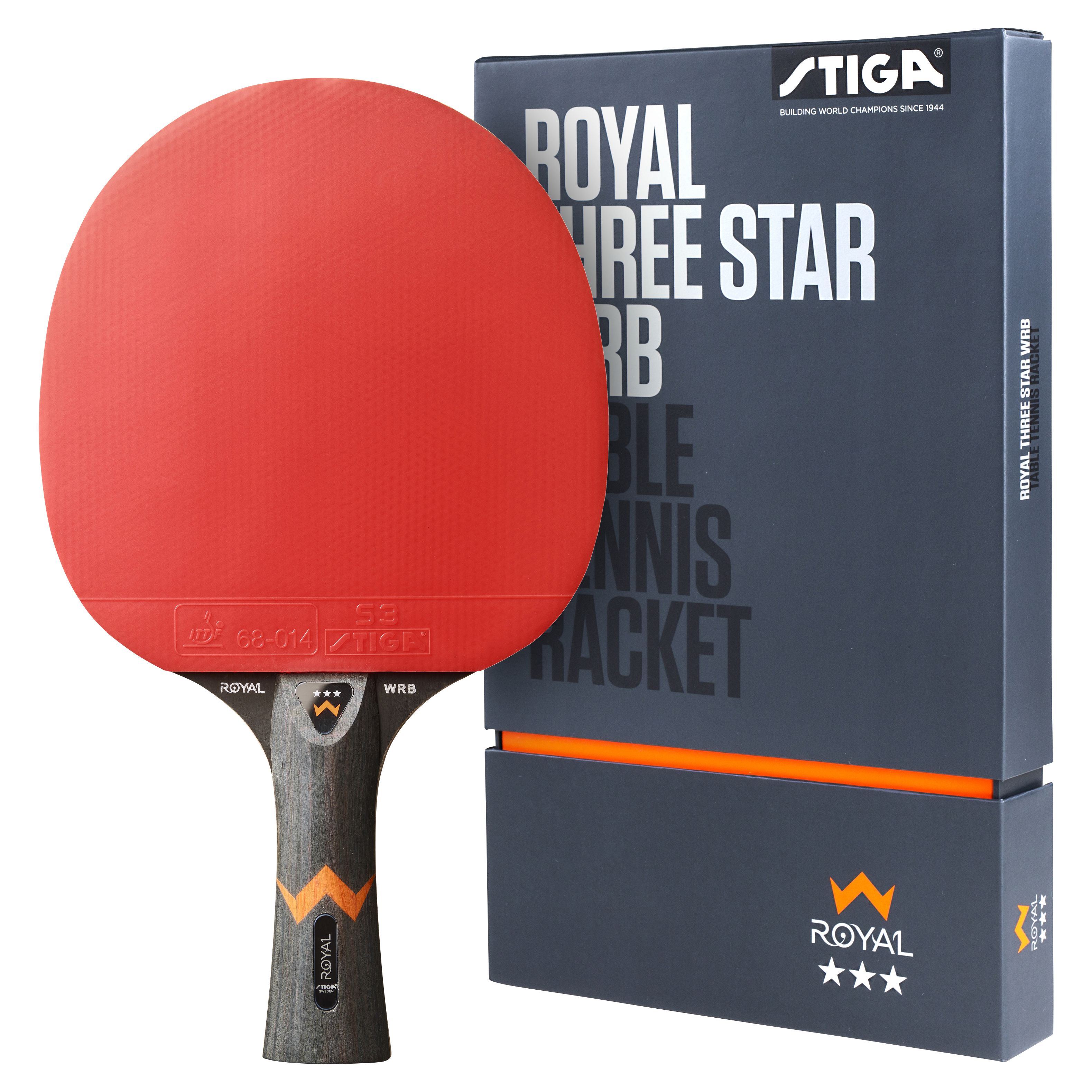 Pingisracket STIGA Sports Royal 3-star WRB