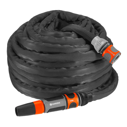Textilslang Liano™ Xtreme 20 m Set med strålmunstycke