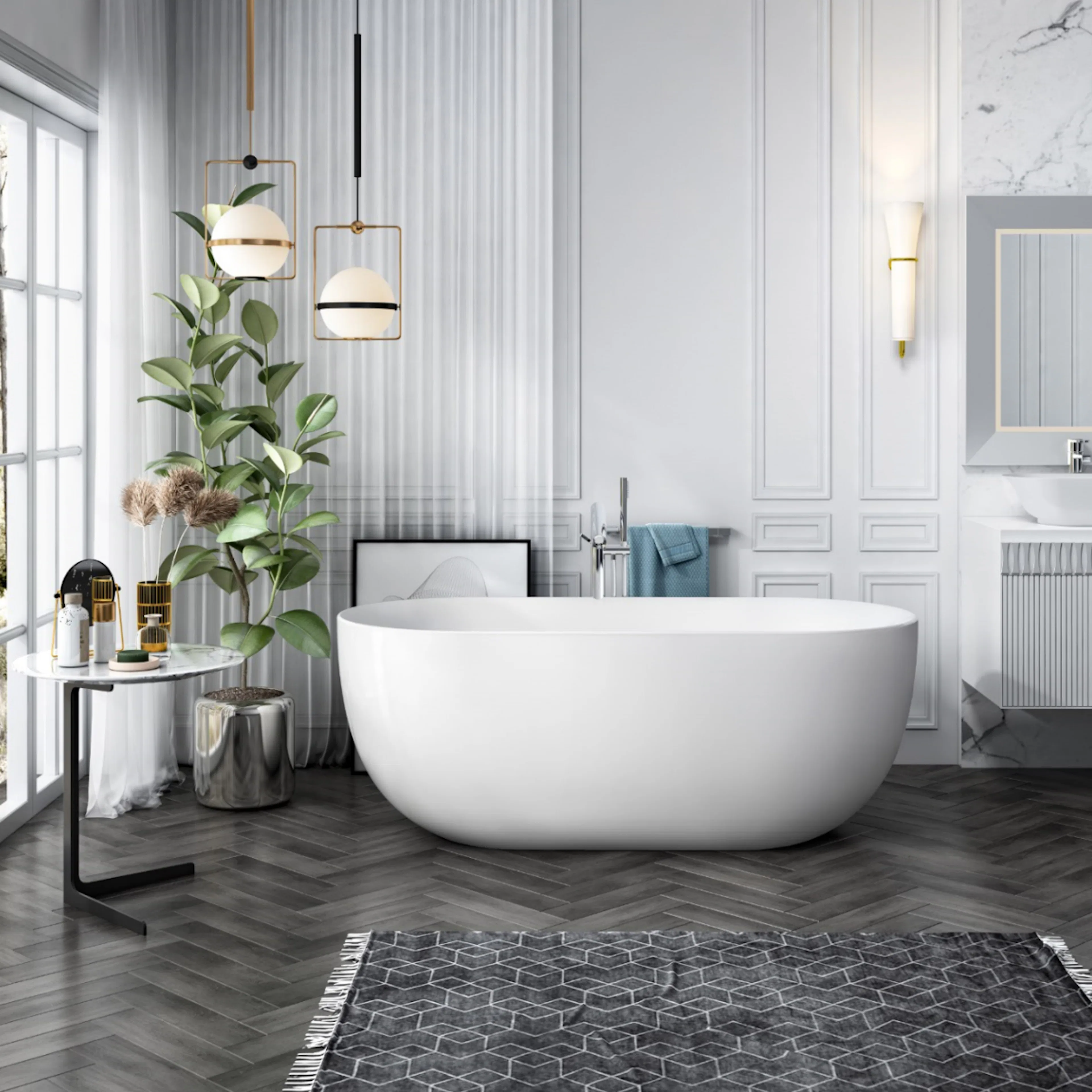 Badkar Bathlife Soft 1700 mm