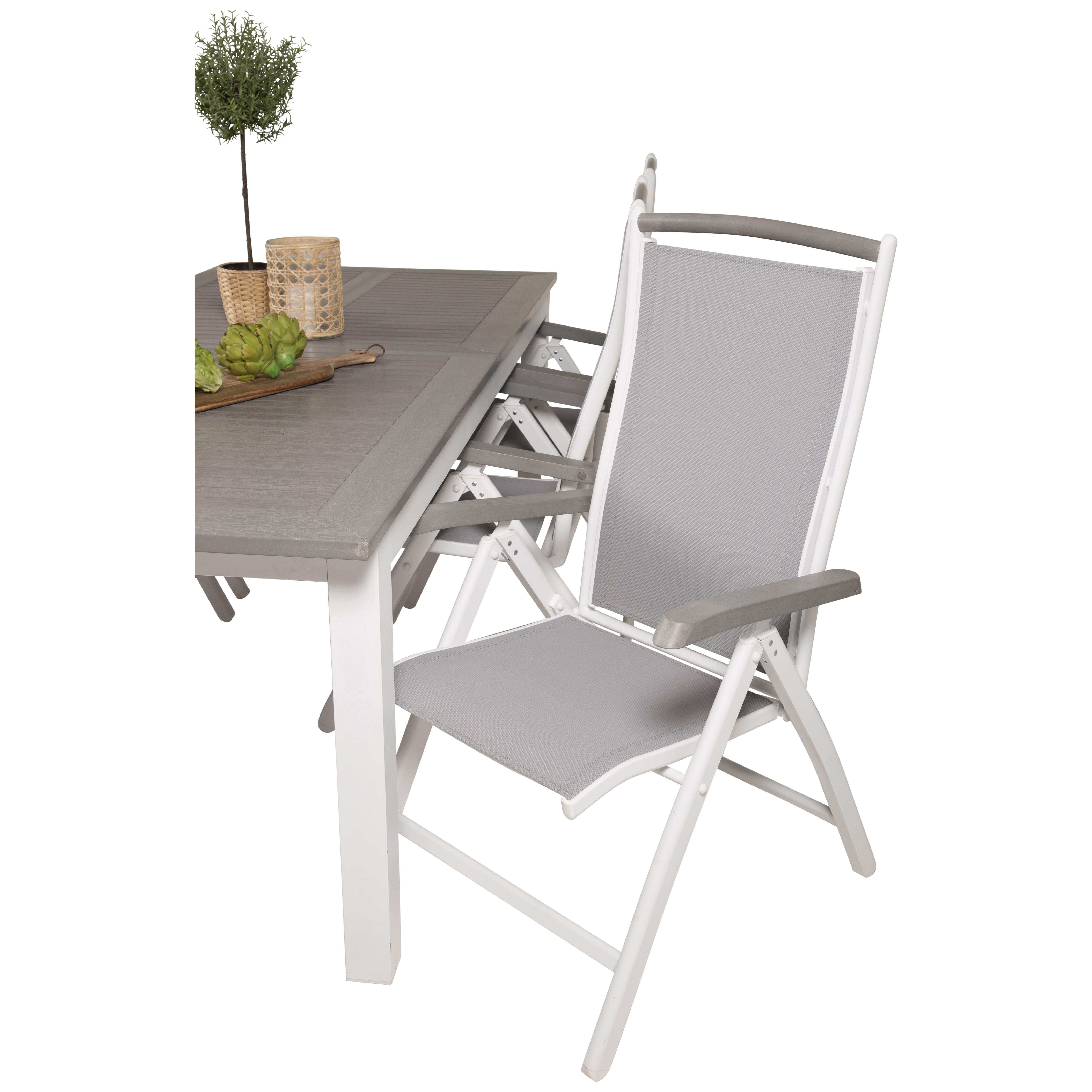 Matgrupp Venture Home Aleyna 224/324 med 6 Stolar