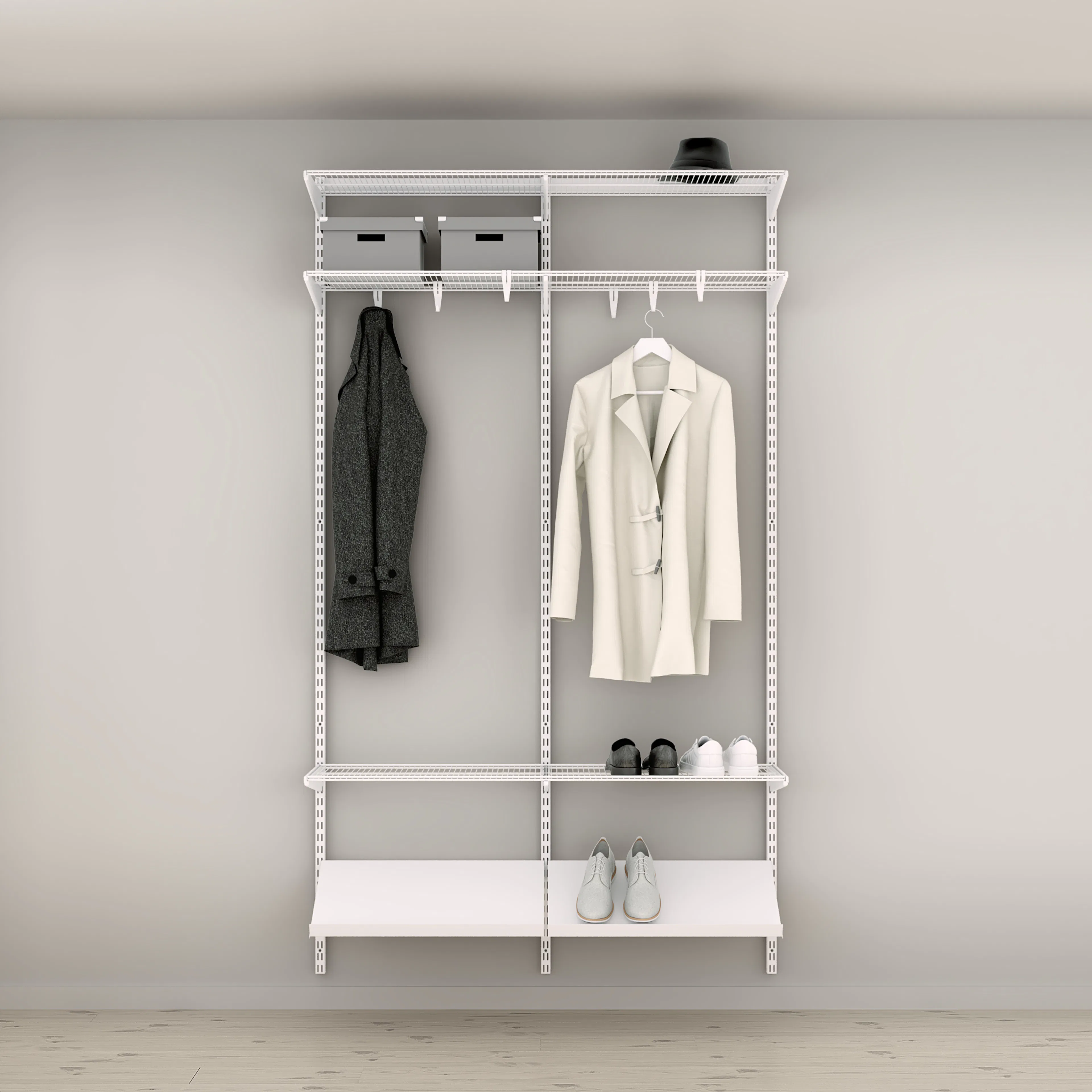 Hallösning Elfa Ready Solution Classic 5 Vit