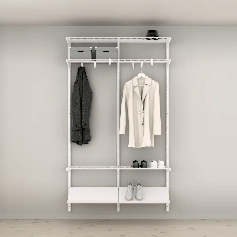 Hallösning Elfa Ready Solution Classic 5 Vit B: 1248 mm