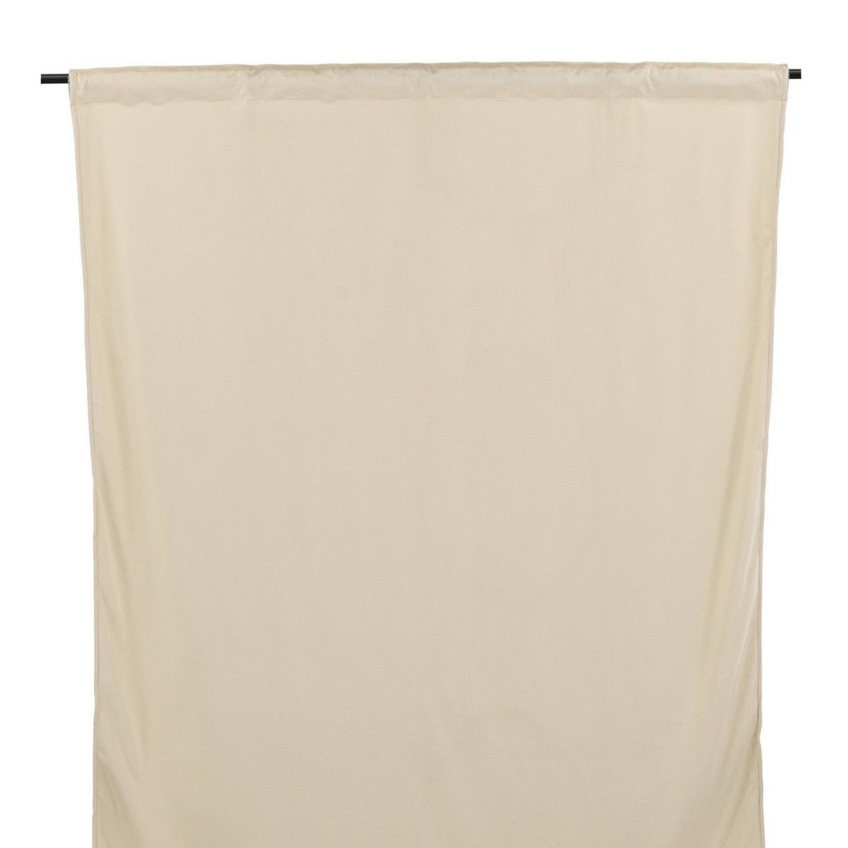 Mary Curtain Polyester/velvet - Beige - 135*250 - Multi band Beige