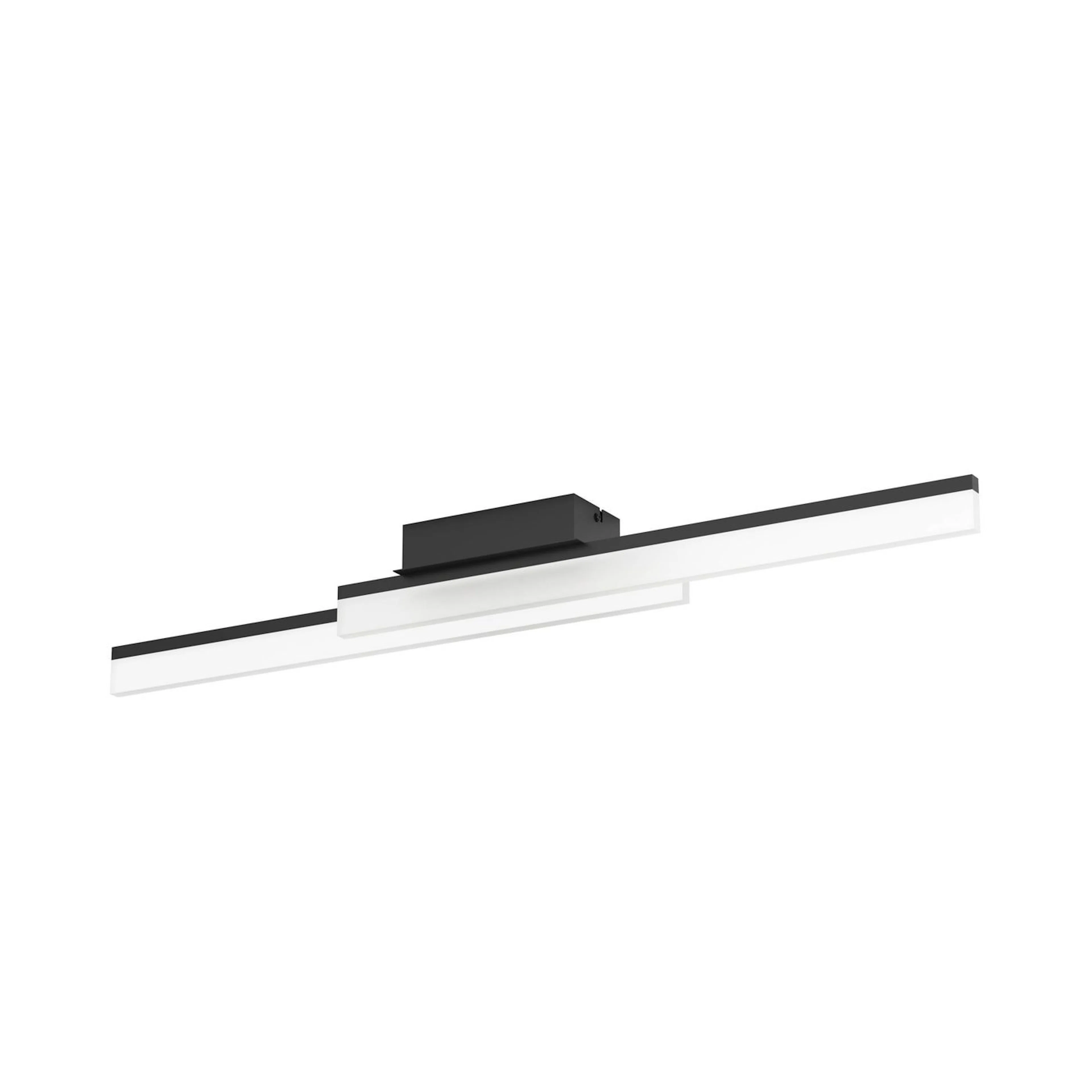 Vägg-/Taklampa Eglo Palmital Svart Satinerad