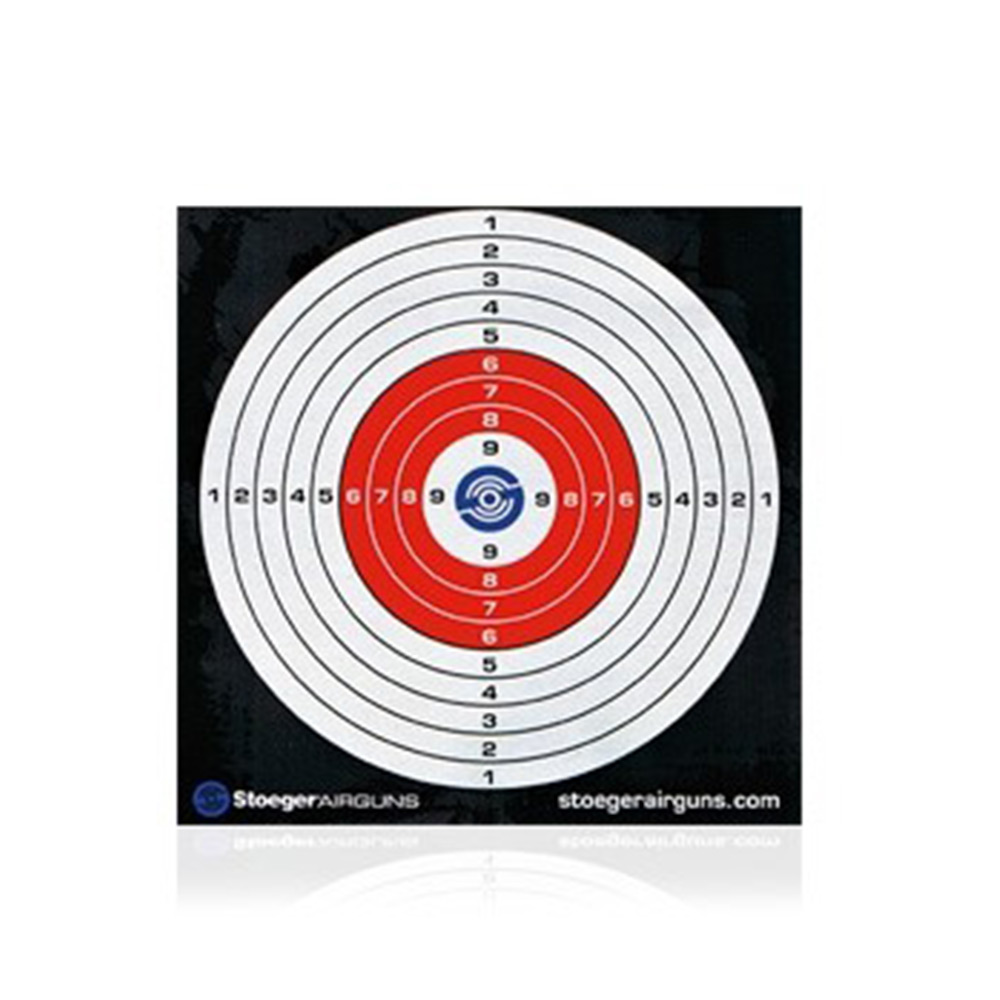 Måltavla stoeger 100-pack 14x14 cm