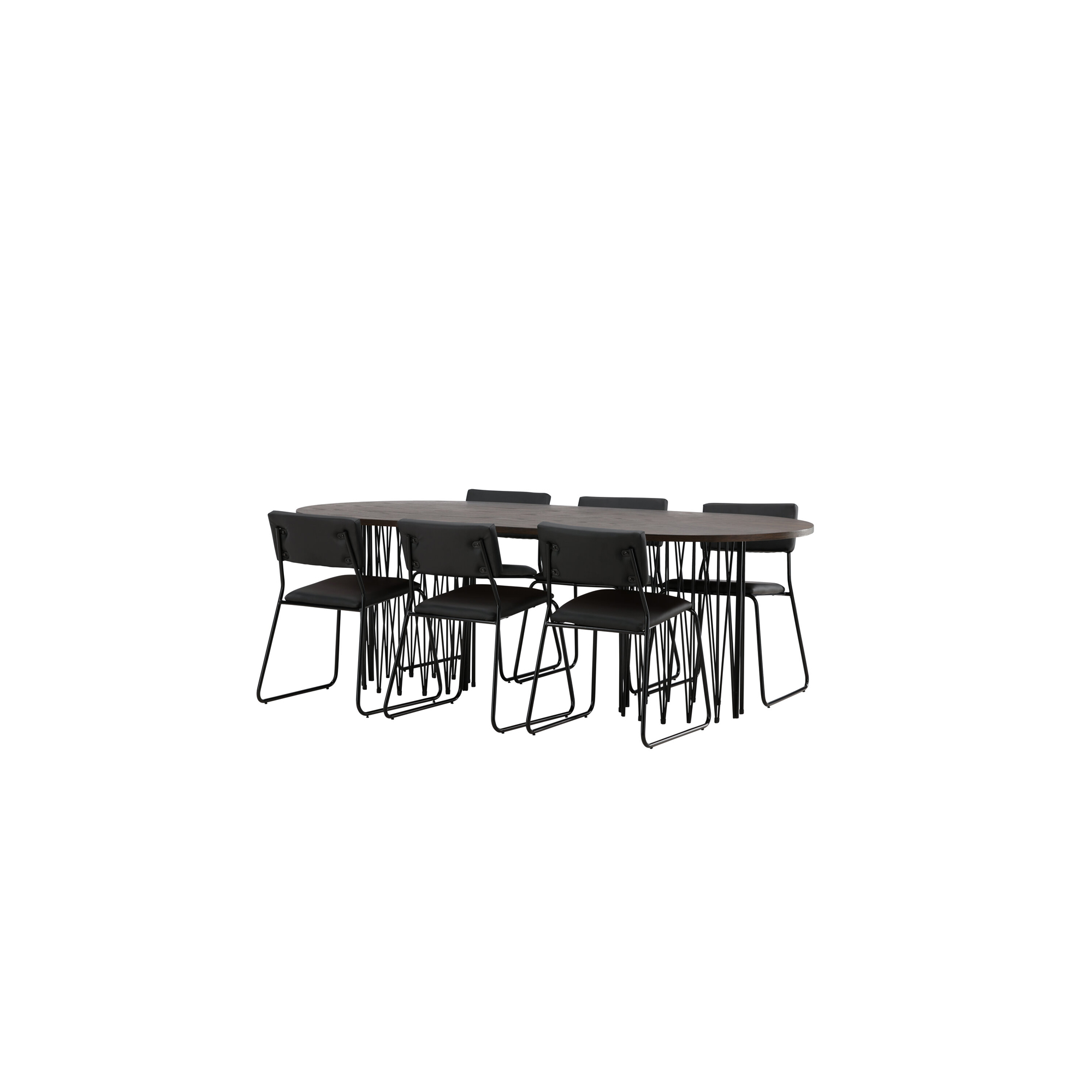 Matgrupp furniture/fashion Stone med 6 Kenth Stolar