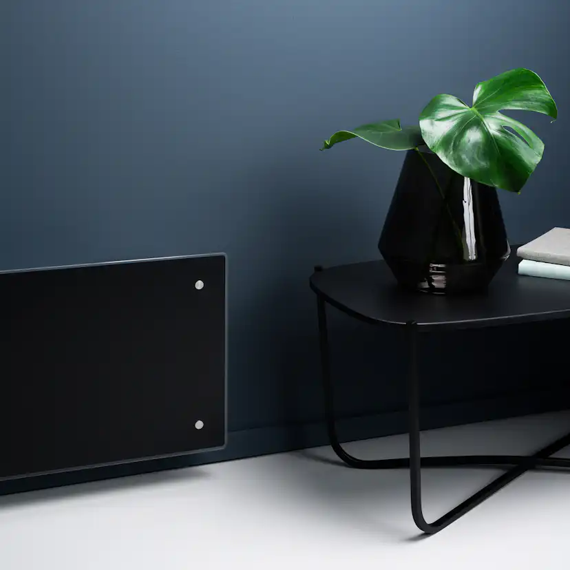 Element Adax Clea H 08 KWT Svart Effekt: 800 W
