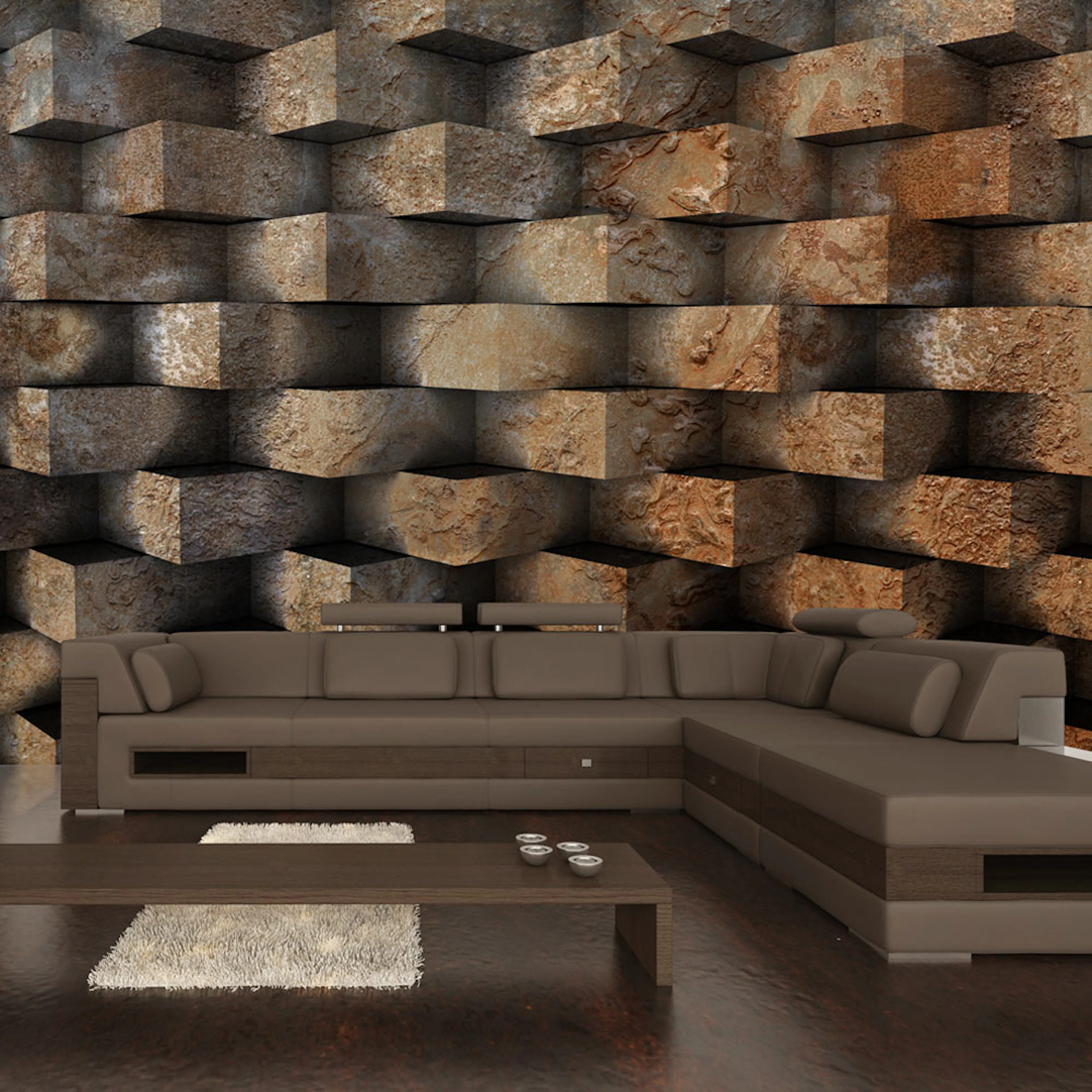 Fototapet Arkiio Brick Braid