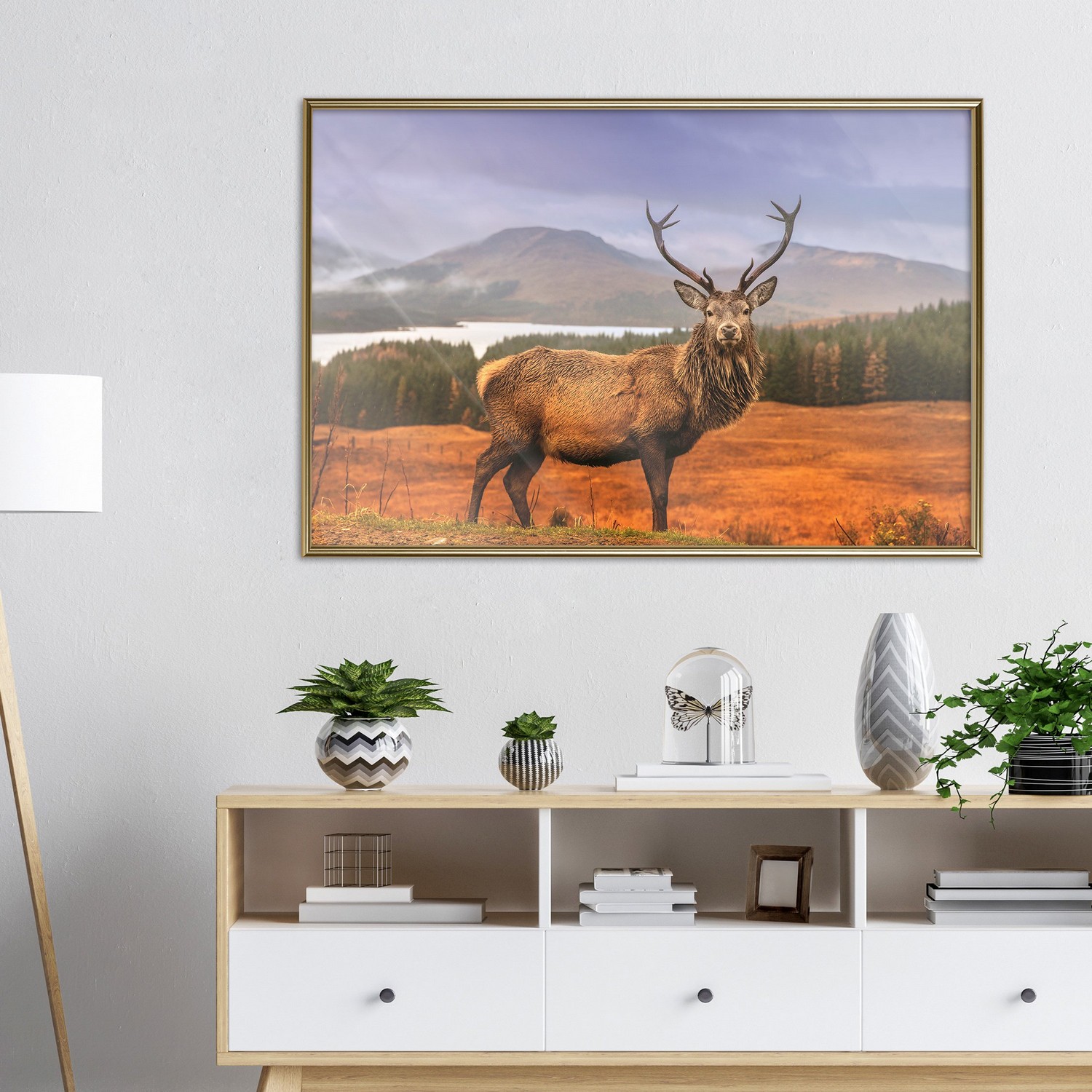 Poster Artgeist Affisch Scottish Stag