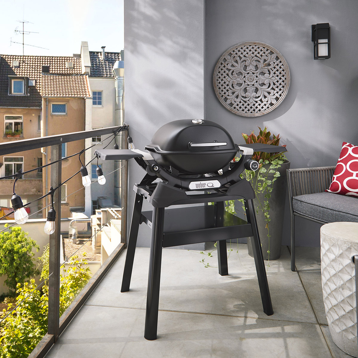 Grilltillbehör Weber Q 2025 Grillställning Svart