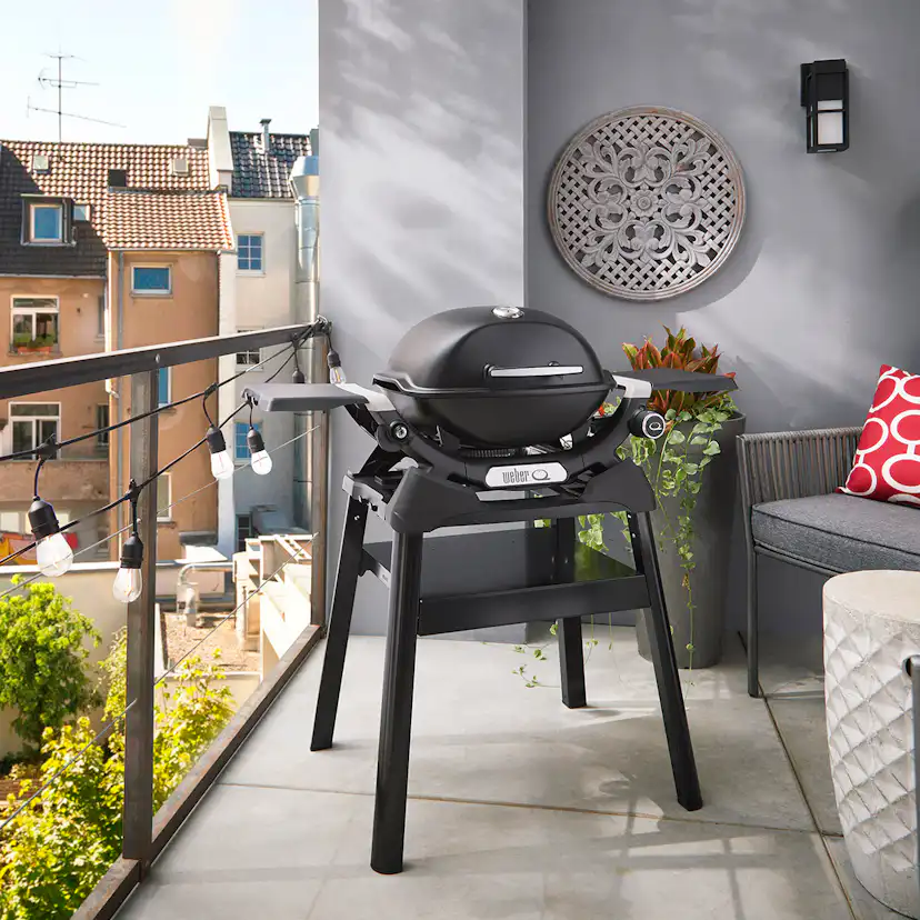 Grilltillbehör Weber Q 2025 Grillställning Svart