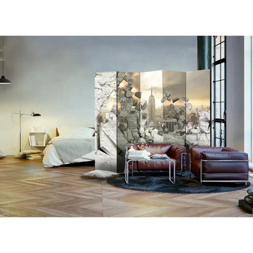 Rumsavdelare Skärmvägg Arkiio City Behind the Wall II 225x172 cm