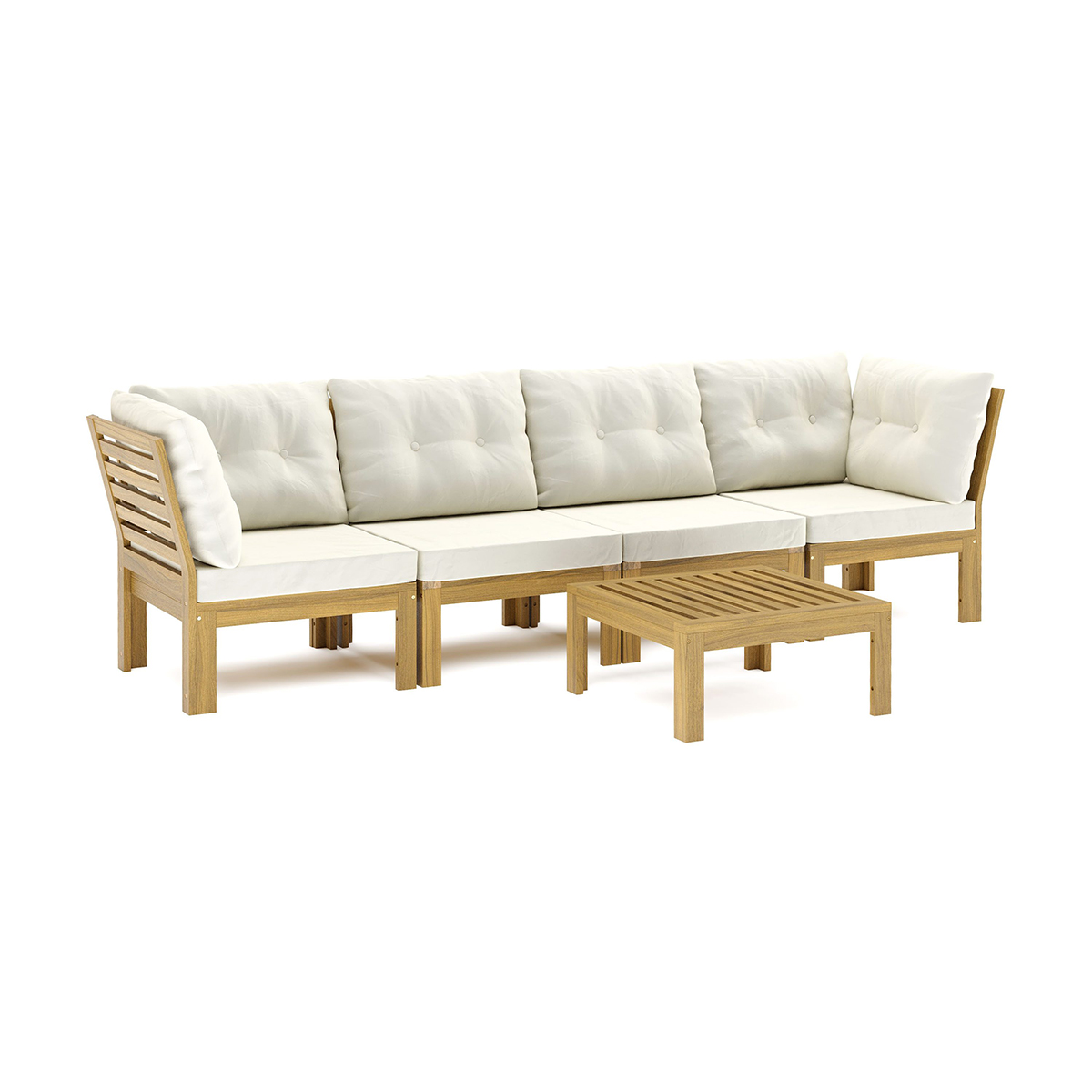 Loungesoffa Comfort Garden Lindha 4-sits Loungegrupp Utomhus