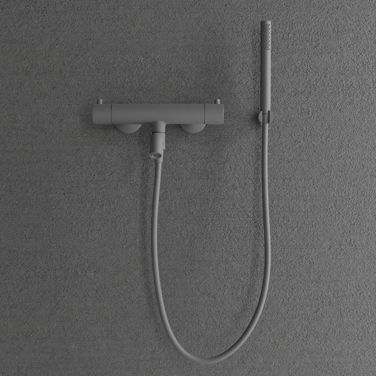 Badkarsblandare Scandtap Steel Pleasure 4 med Handdusch