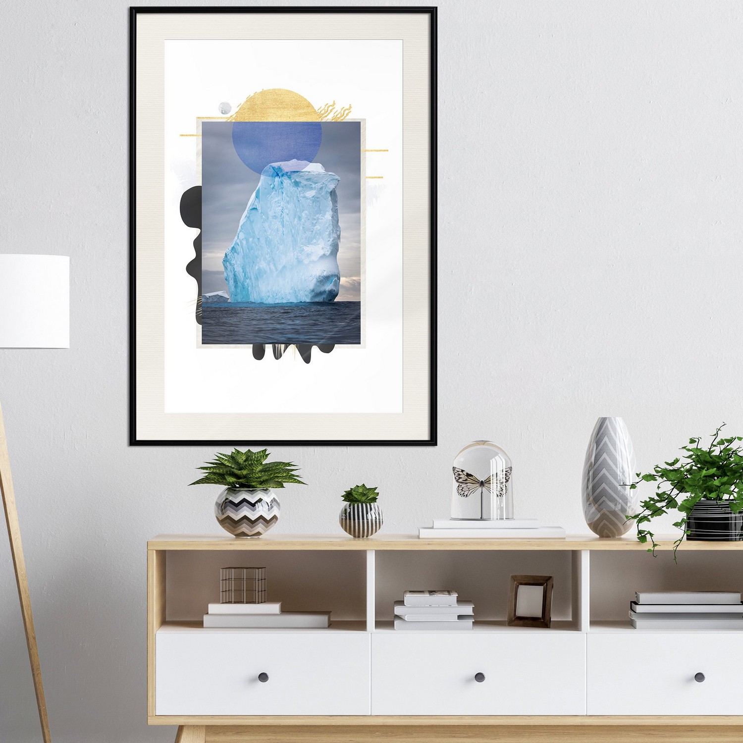 Poster Artgeist Affisch Iceberg