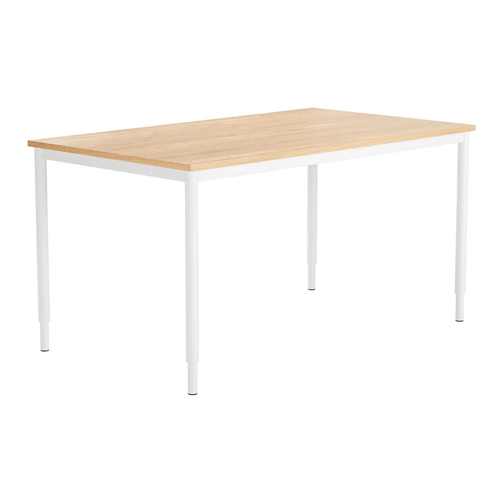 Bord frist. 1400x800 eklaminat/vit Ek/Vit